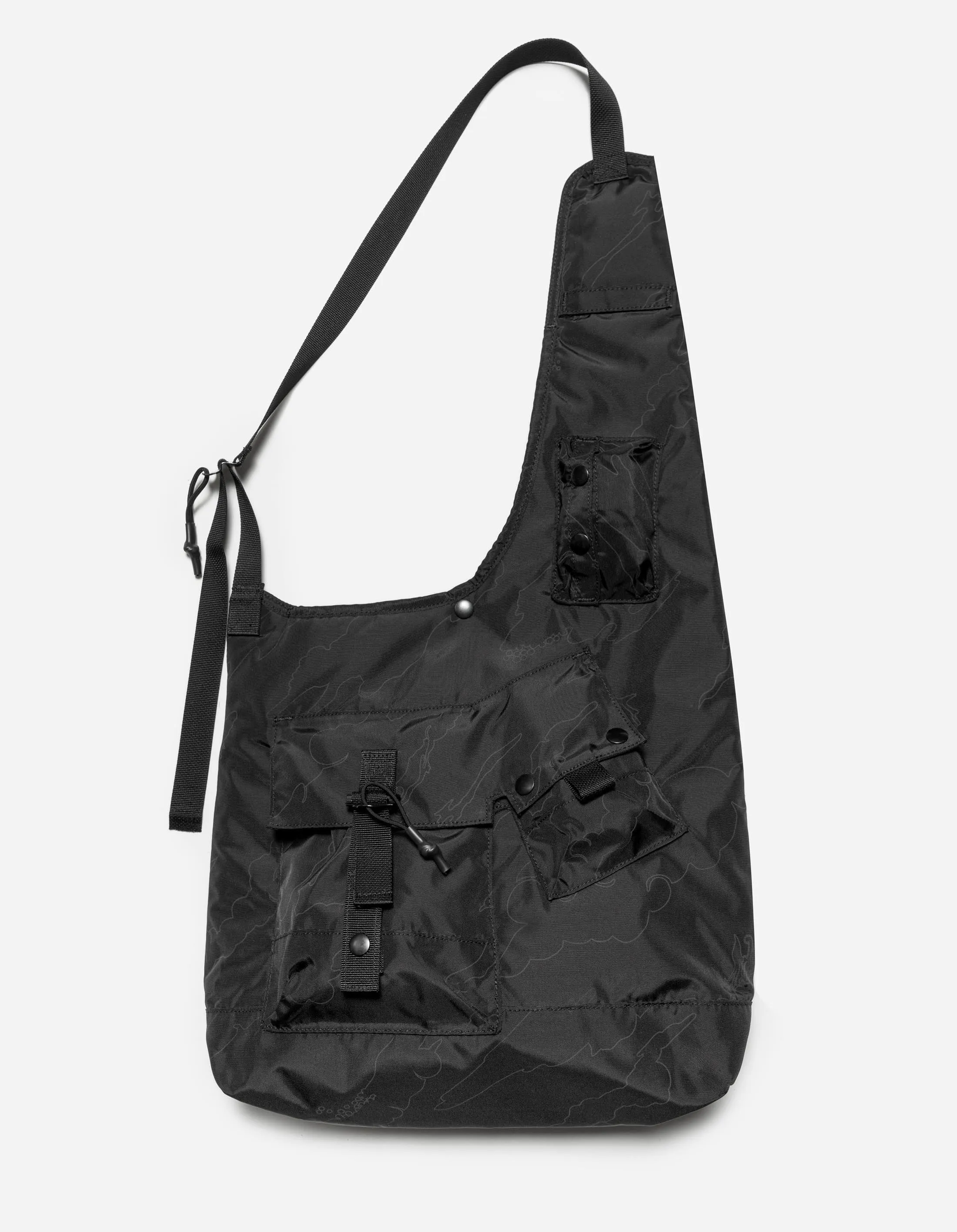1530 Camo M.A.L.I.C.E. Monk Sling Bag Black sold by Maharishi