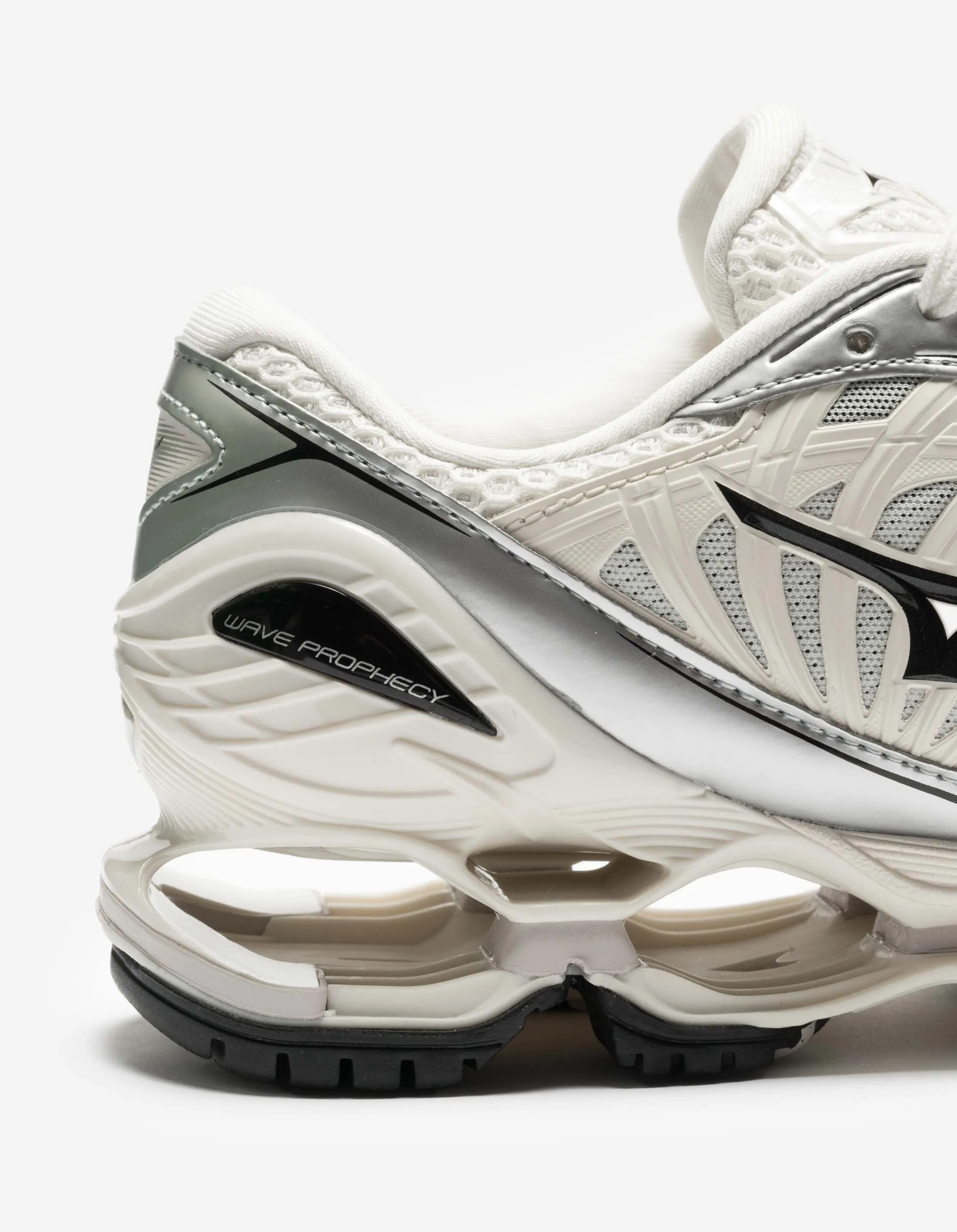 Mizuno Wave Prophecy LS Pristine/Black/Silver sold by Maharishi product image thumbnail 5
