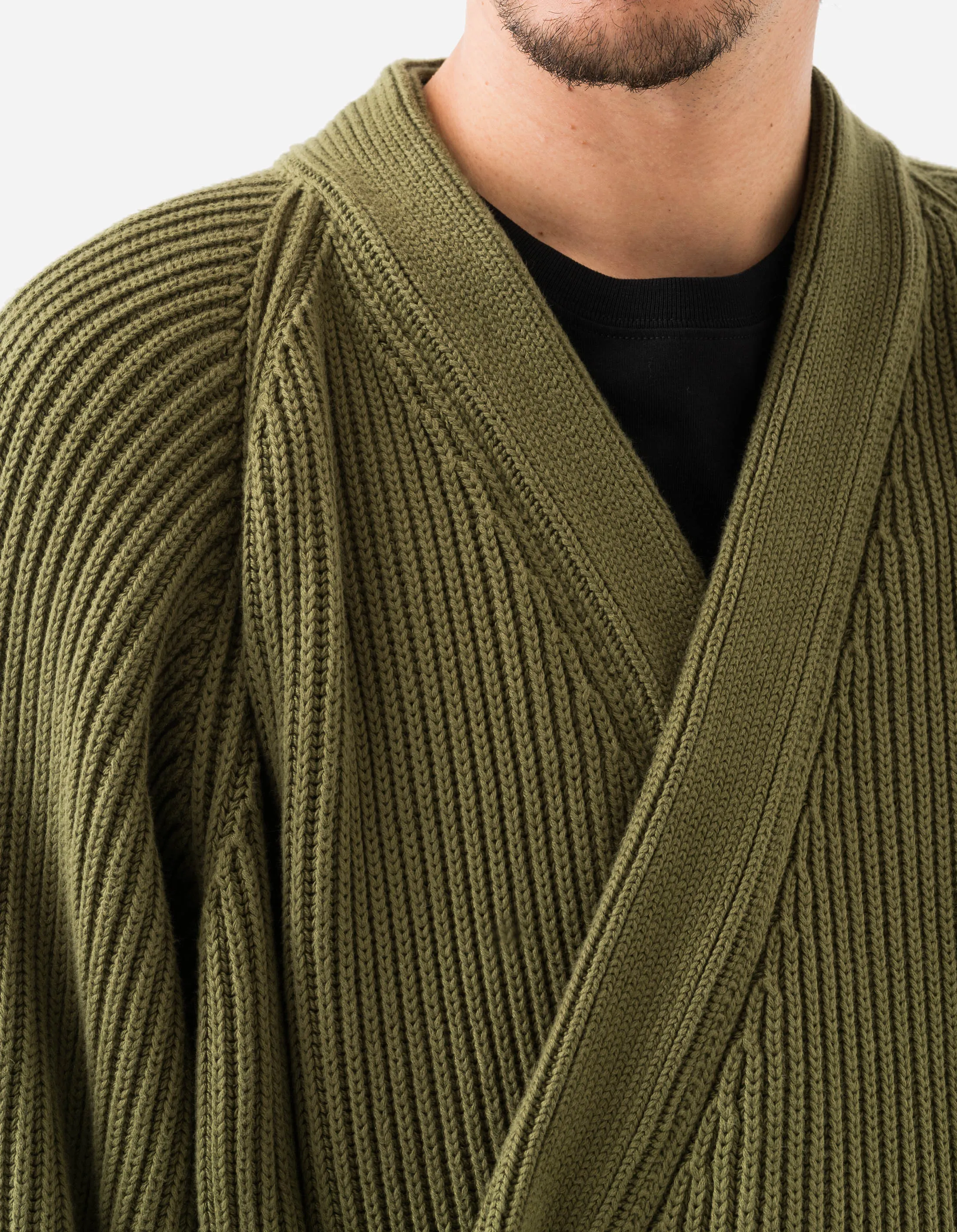 1461 Maharishi Knitted Kimono Olive sold by Maharishi product image thumbnail 5