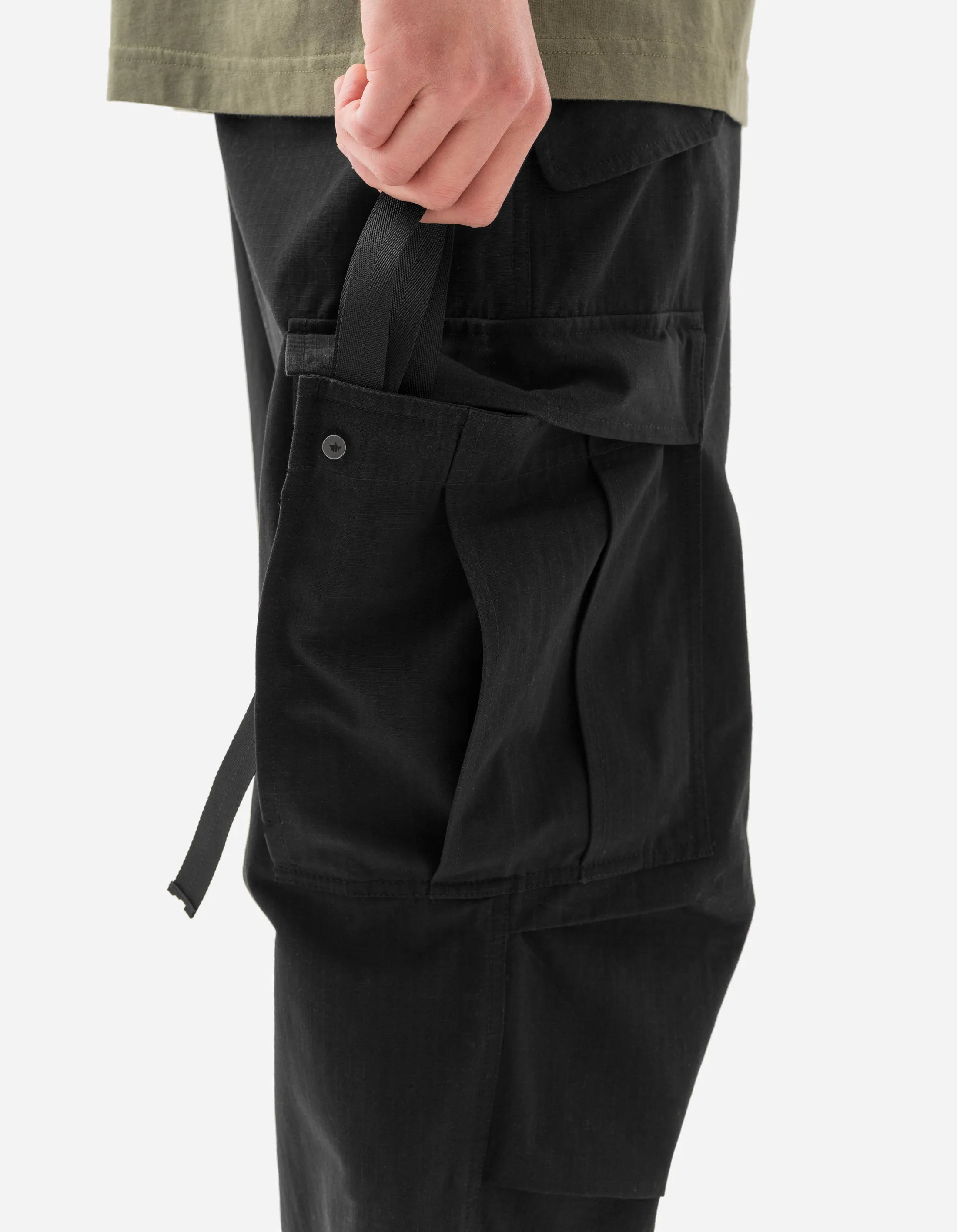 6120 Hemp M65 Cargo Pants Black sold by Maharishi product image thumbnail 5