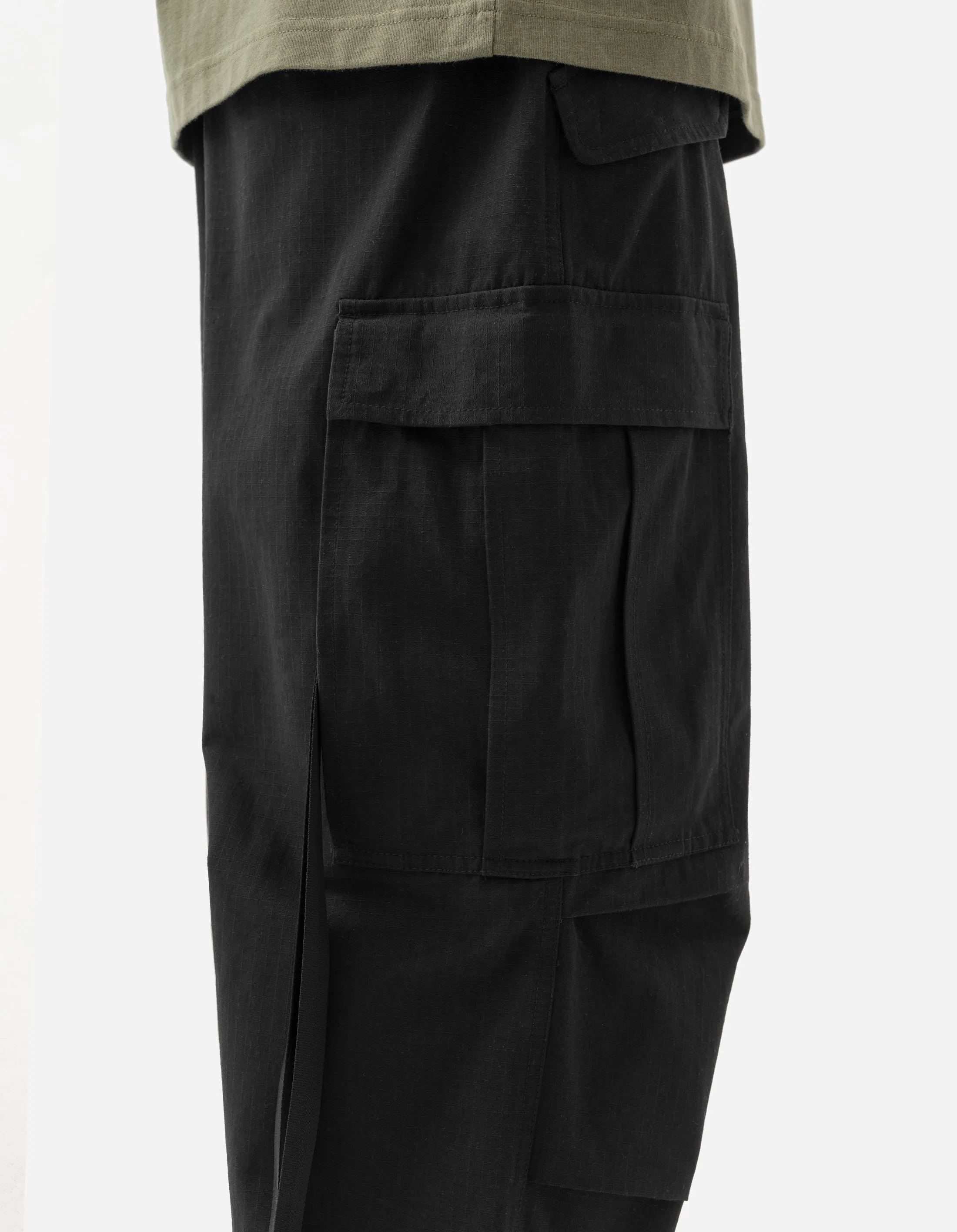 6120 Hemp M65 Cargo Pants Black sold by Maharishi product image thumbnail 4
