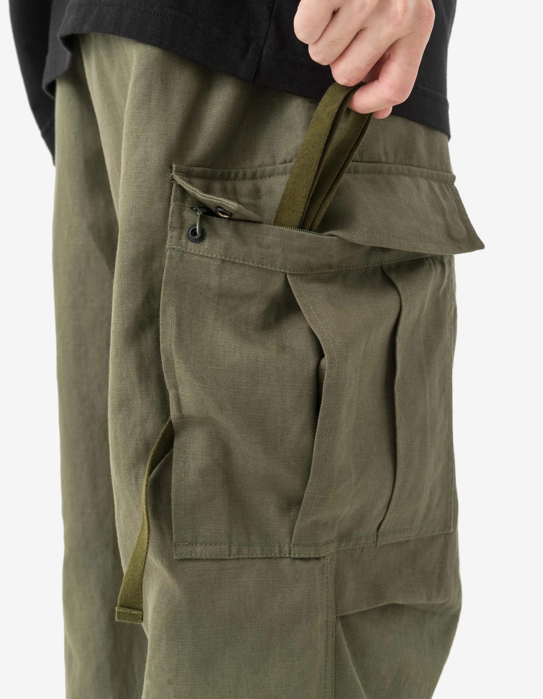 6120 Hemp M65 Cargo Pants Olive sold by Maharishi product image thumbnail 5