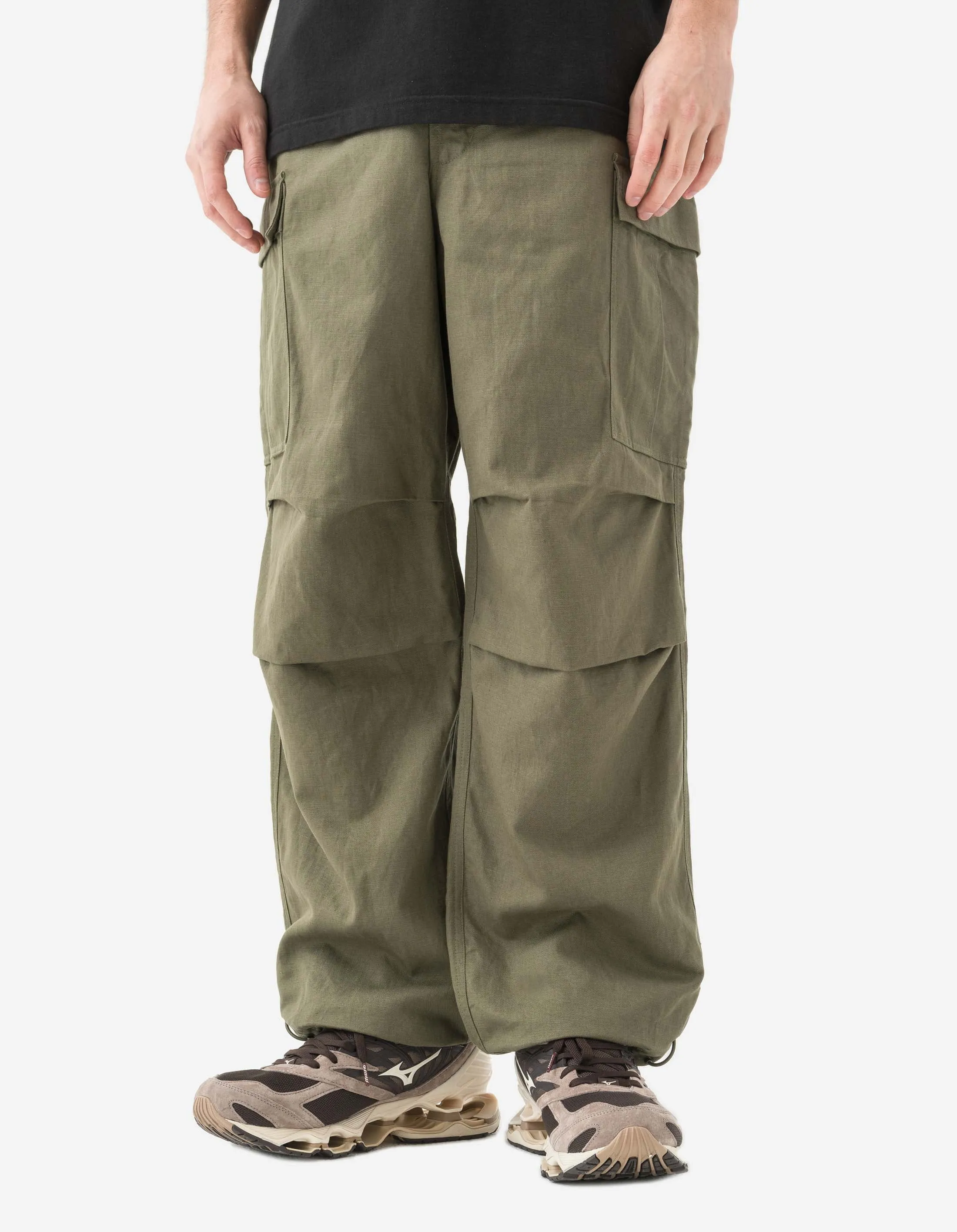 6120 Hemp M65 Cargo Pants Olive sold by Maharishi product image thumbnail 2