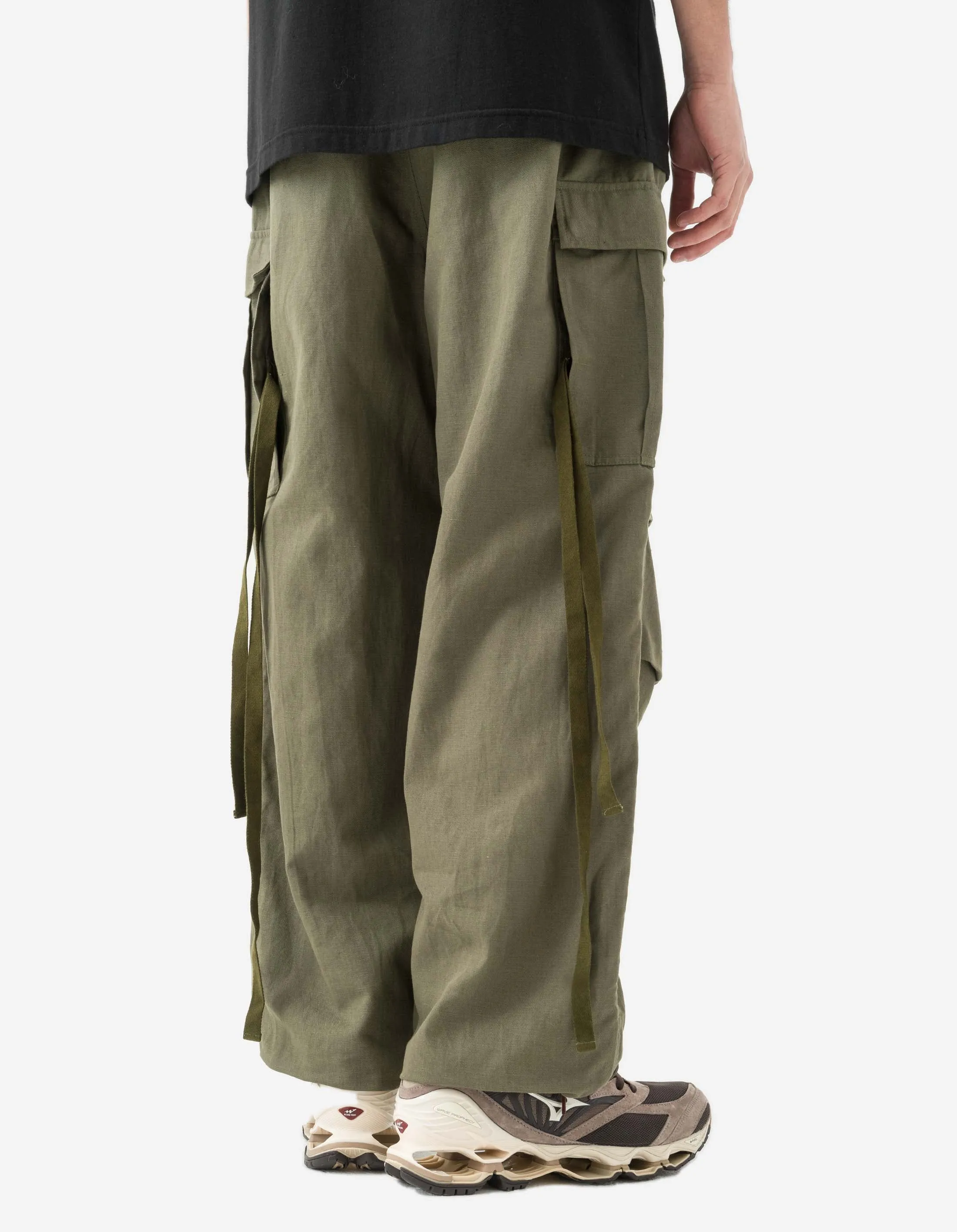 6120 Hemp M65 Cargo Pants Olive sold by Maharishi product image thumbnail 3