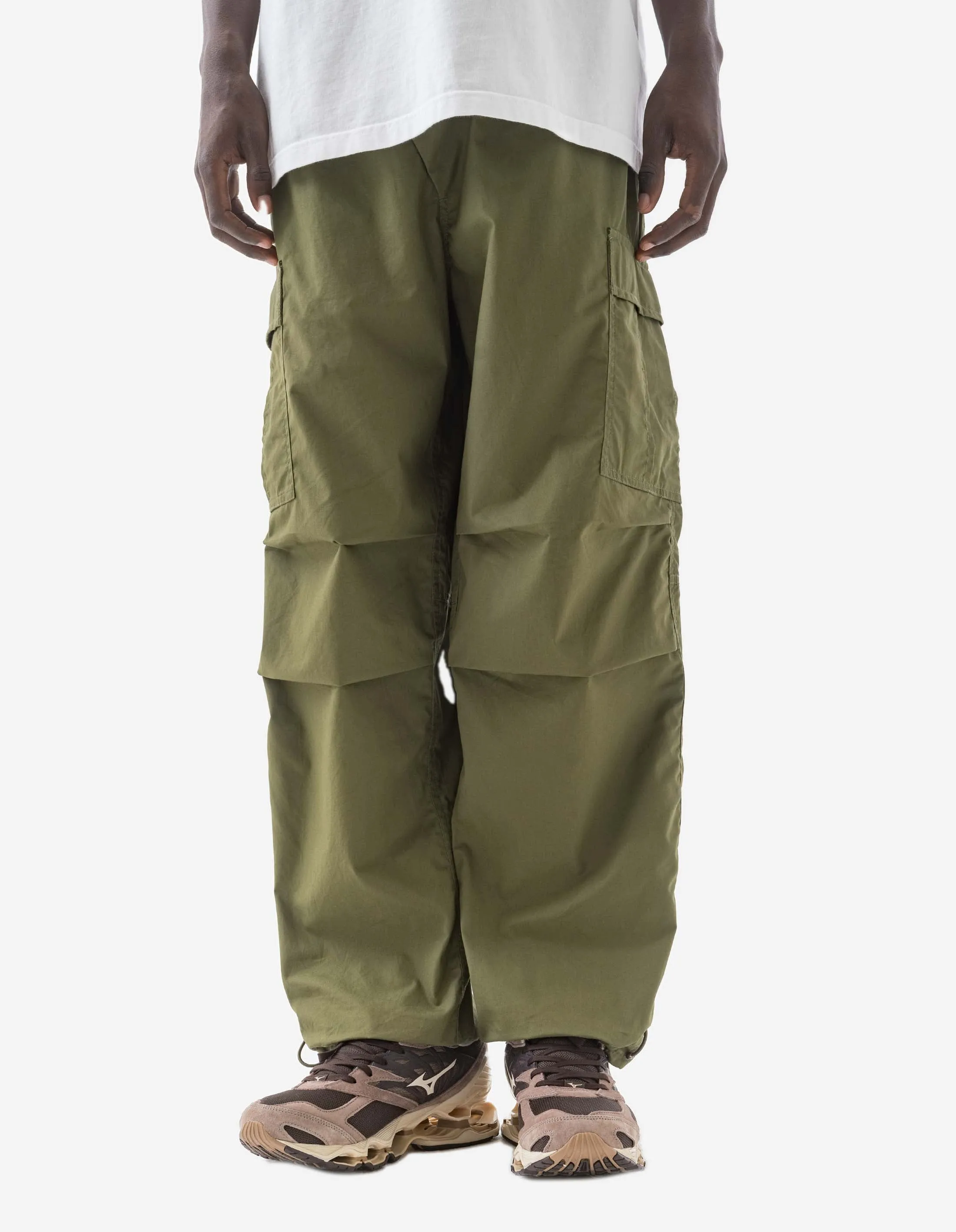 5307 Asym Cargo Track Pants Olive OG-107F sold by Maharishi product image thumbnail 2