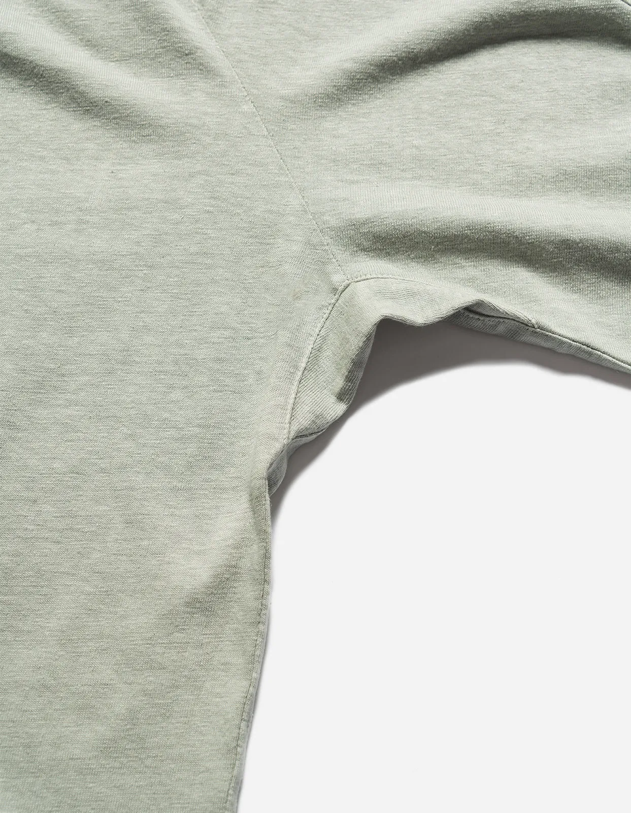 5245 Hemp Cross Oversized L/S T-Shirt Sage sold by Maharishi product image thumbnail 5