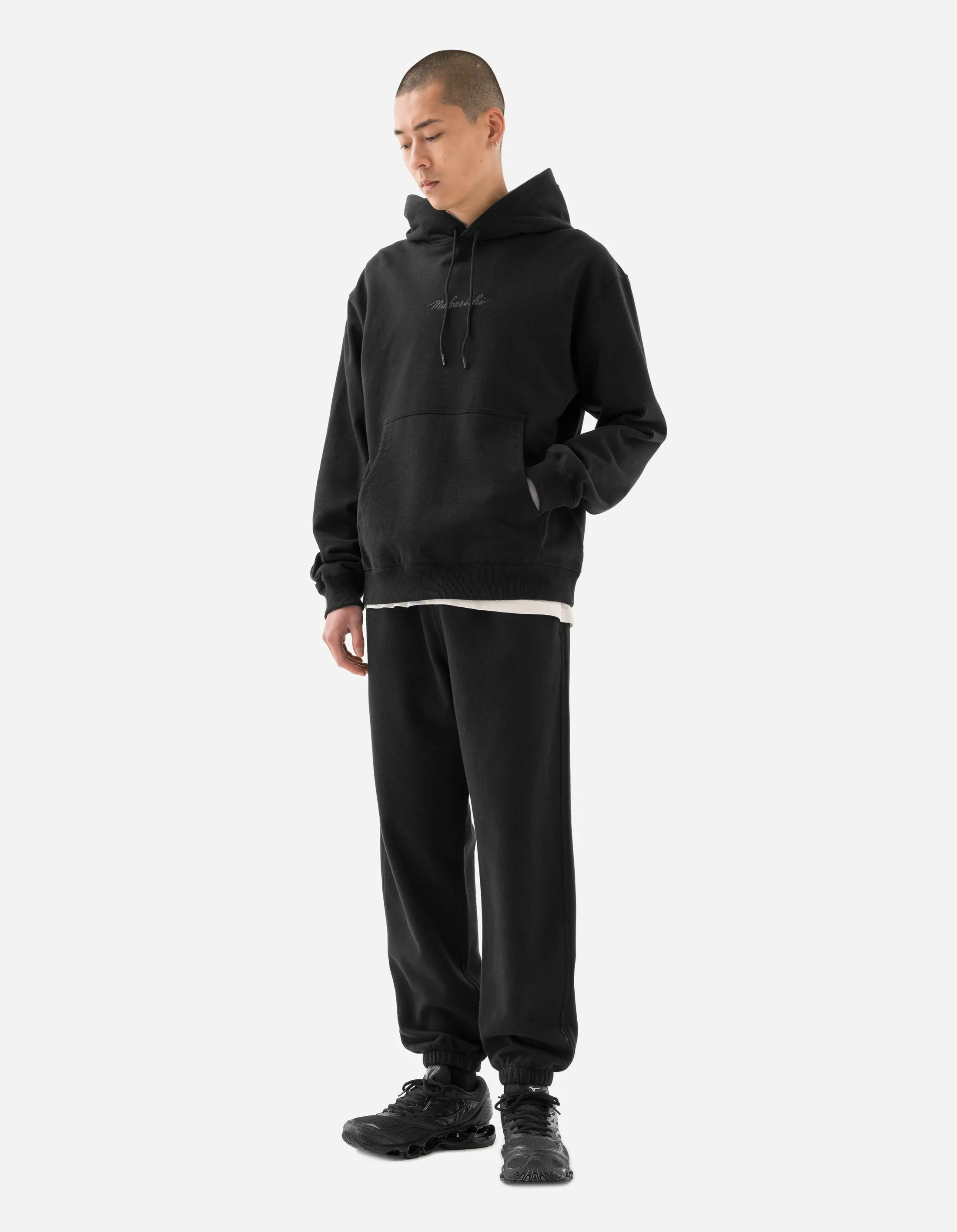 4622 Maharishi Organic Hooded Sweat Black sold by Maharishi product image thumbnail 2