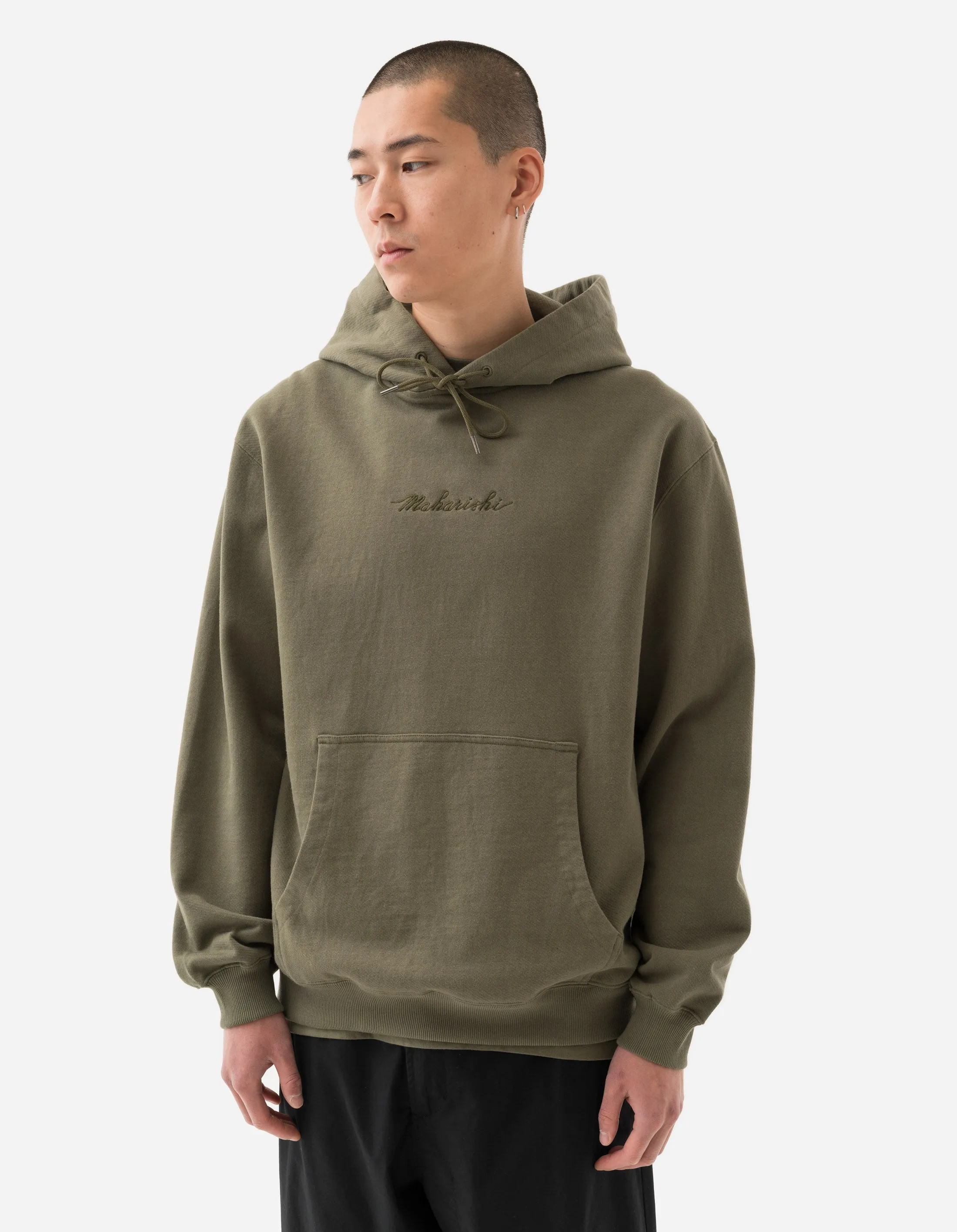 4622 Maharishi Organic Hooded Sweat Olive sold by Maharishi product image thumbnail 3