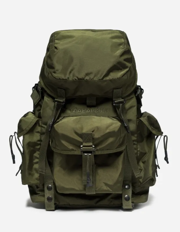 1114 Maha M.A.L.I.C.E. Backpack Olive sold by Maharishi