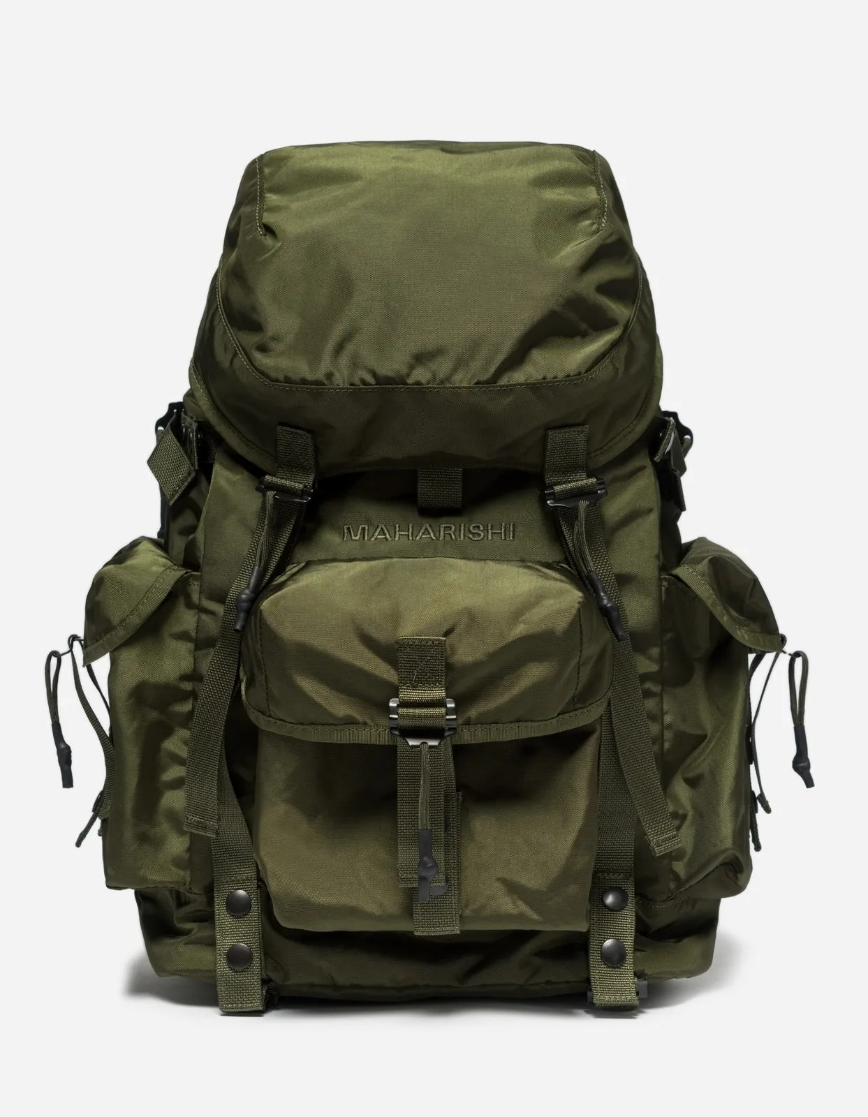 1114 Maha M.A.L.I.C.E. Backpack Olive sold by Maharishi