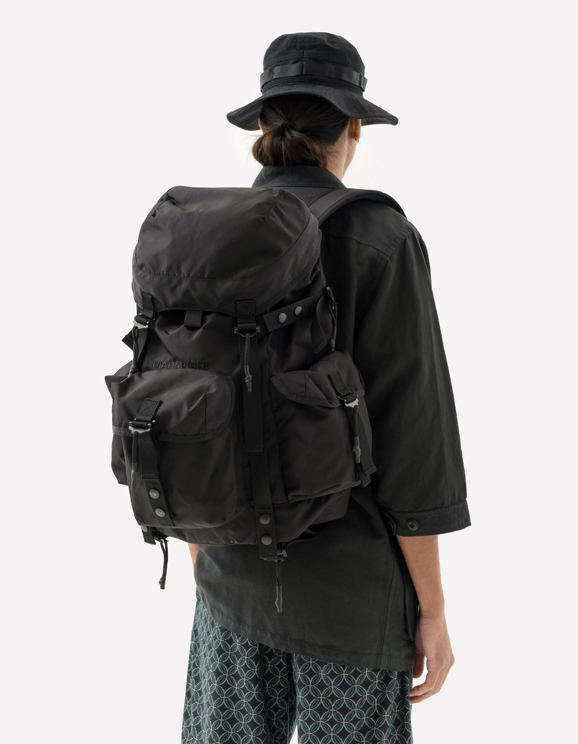1114 Maha M.A.L.I.C.E. Backpack Black sold by Maharishi product image thumbnail 2