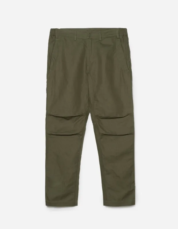 7024 MILTYPE Organic Custom Pants Olive OG-107F sold by Maharishi