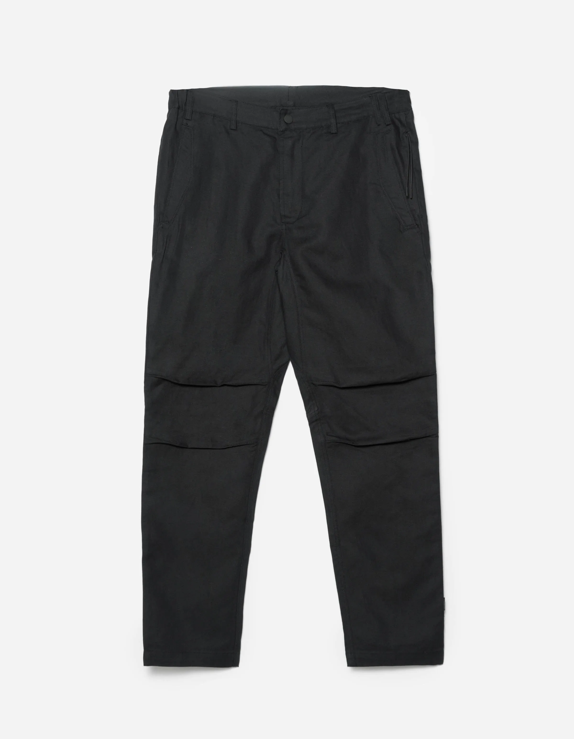 7024 MILTYPE Organic Custom Pants Black sold by Maharishi