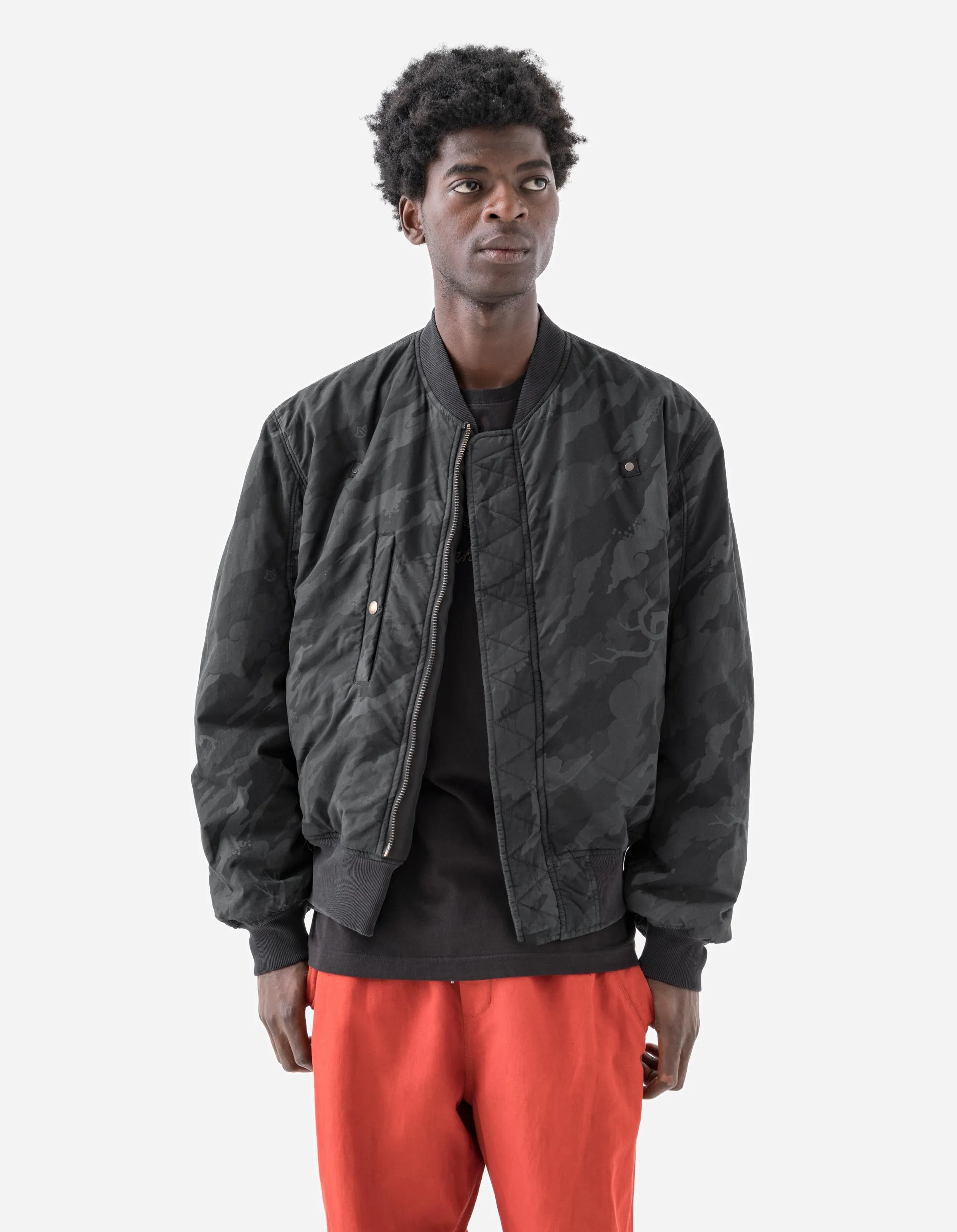 6226 3-Way Monk Flight Jacket Black sold by Maharishi product image thumbnail 3