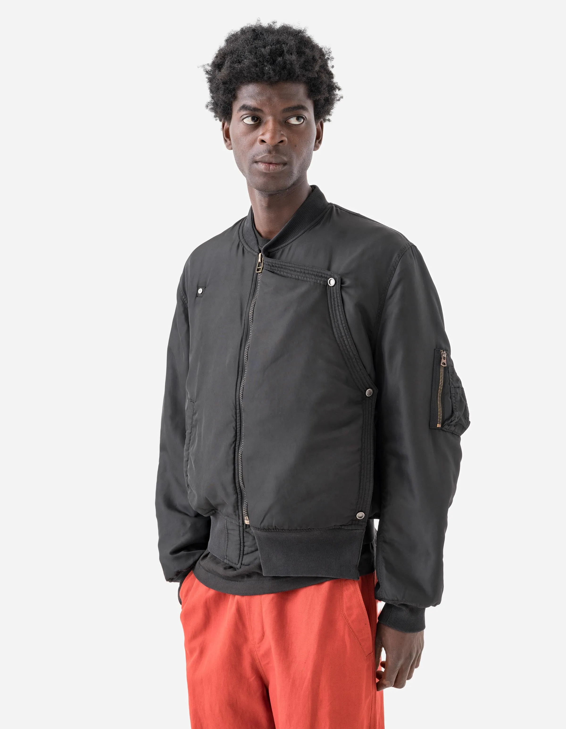 6226 3-Way Monk Flight Jacket Black sold by Maharishi product image thumbnail 4