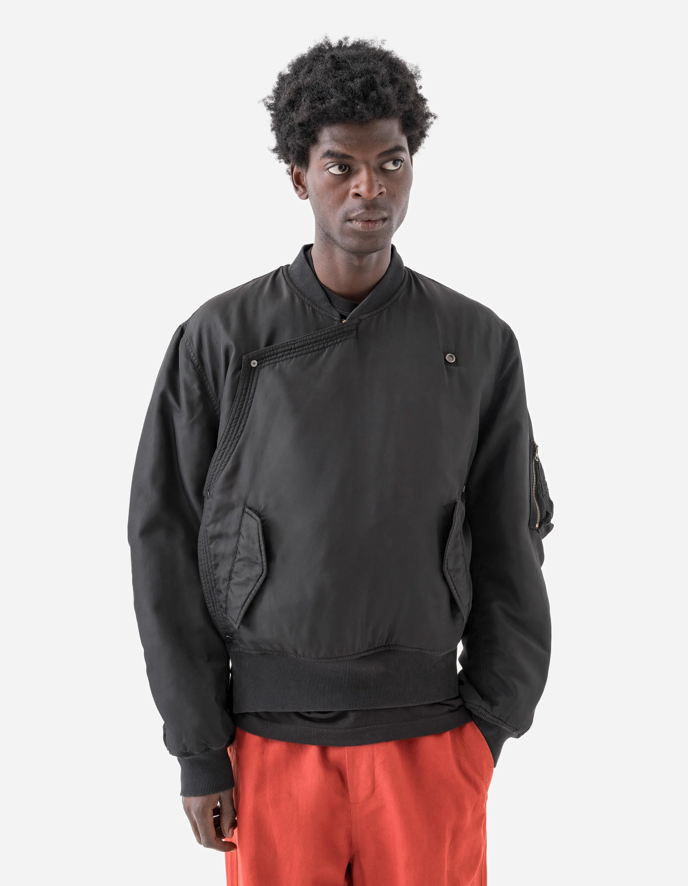 6226 3-Way Monk Flight Jacket Black sold by Maharishi product image thumbnail 2