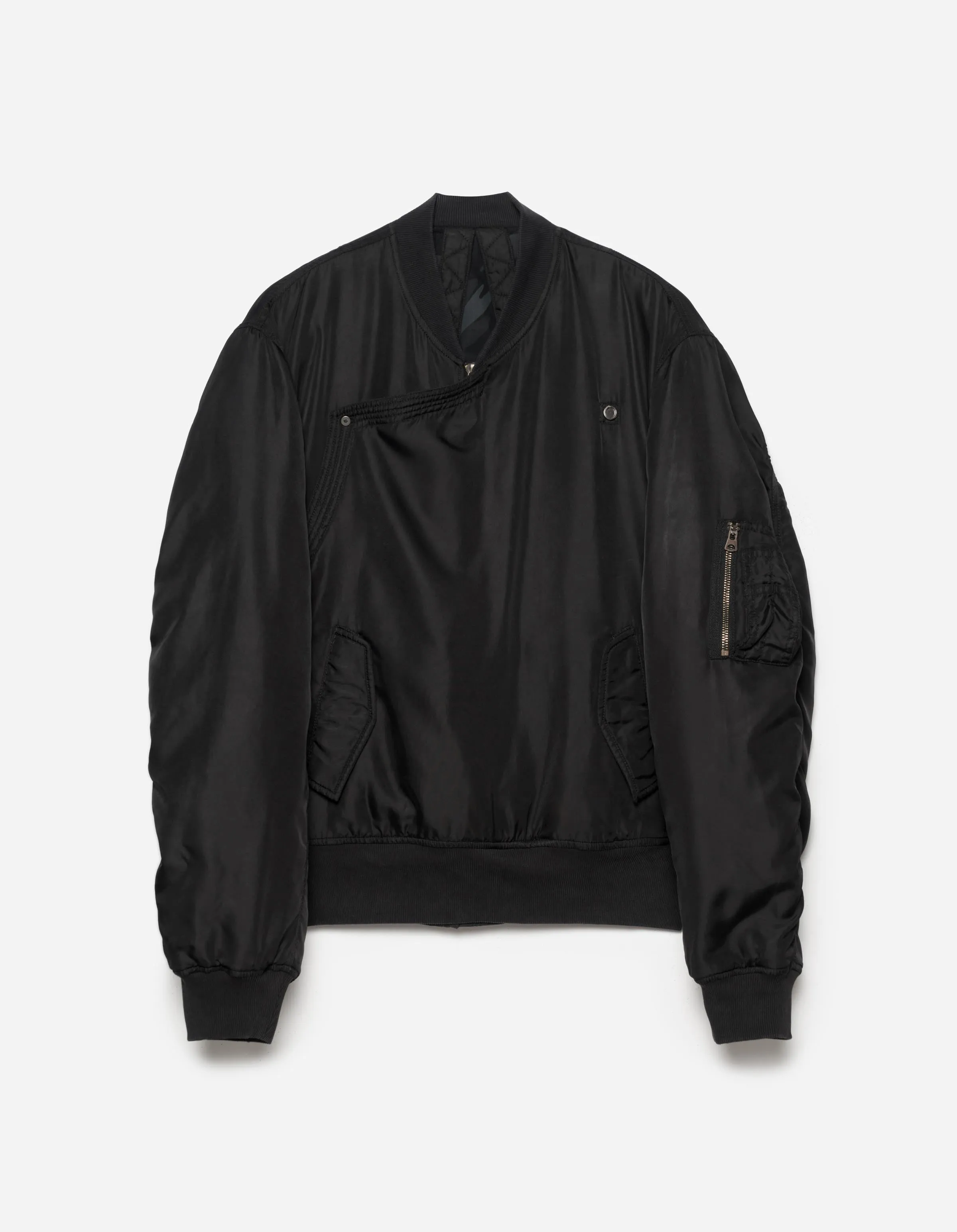 6226 3-Way Monk Flight Jacket Black sold by Maharishi