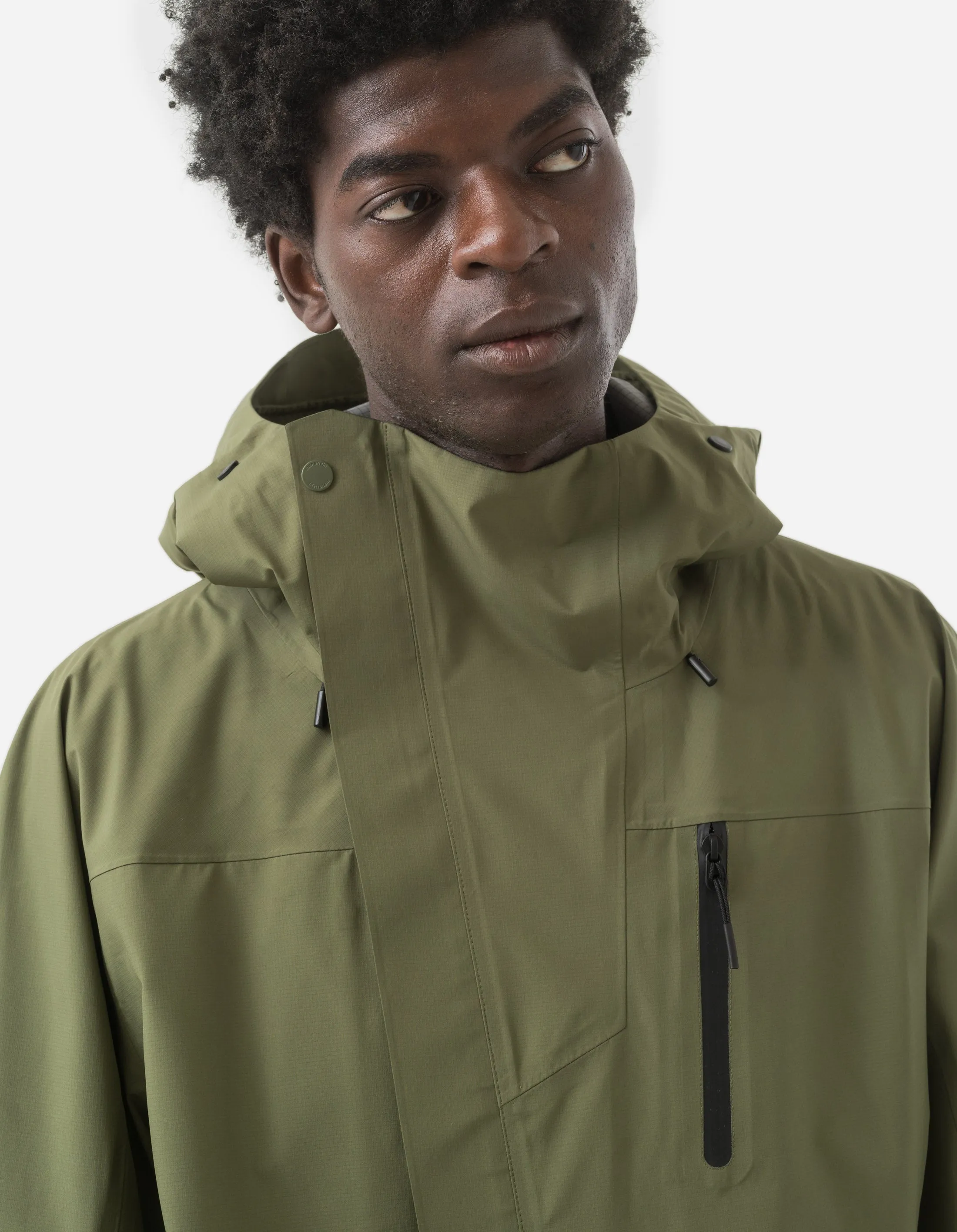 5030 3L Asym Parka Olive sold by Maharishi product image thumbnail 5