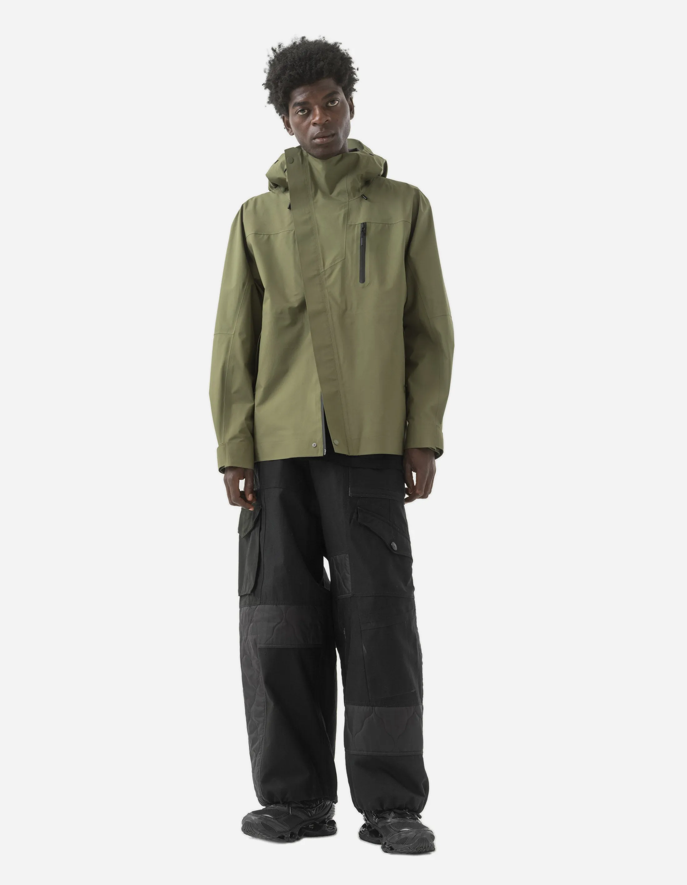 5030 3L Asym Parka Olive sold by Maharishi product image thumbnail 2