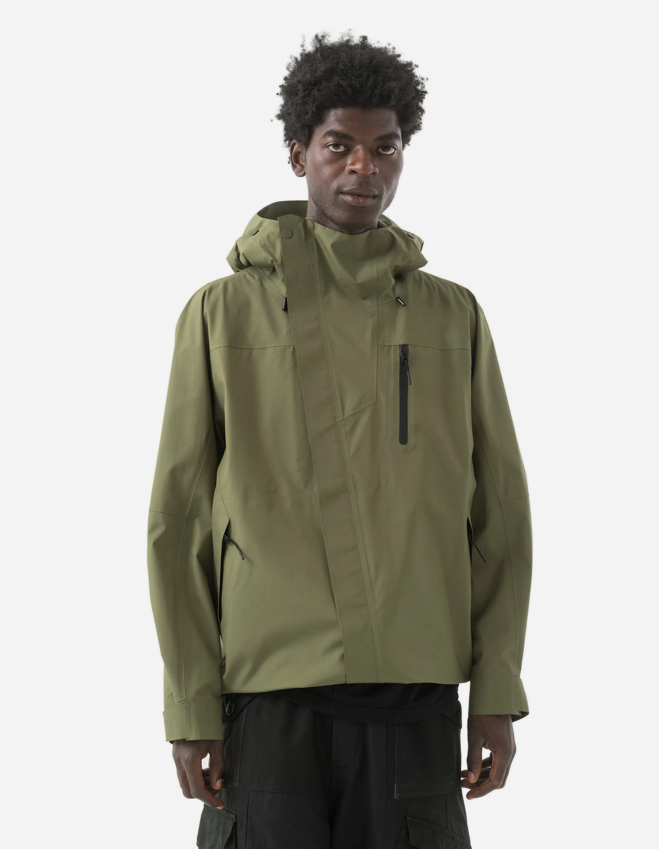 5030 3L Asym Parka Olive sold by Maharishi product image thumbnail 3