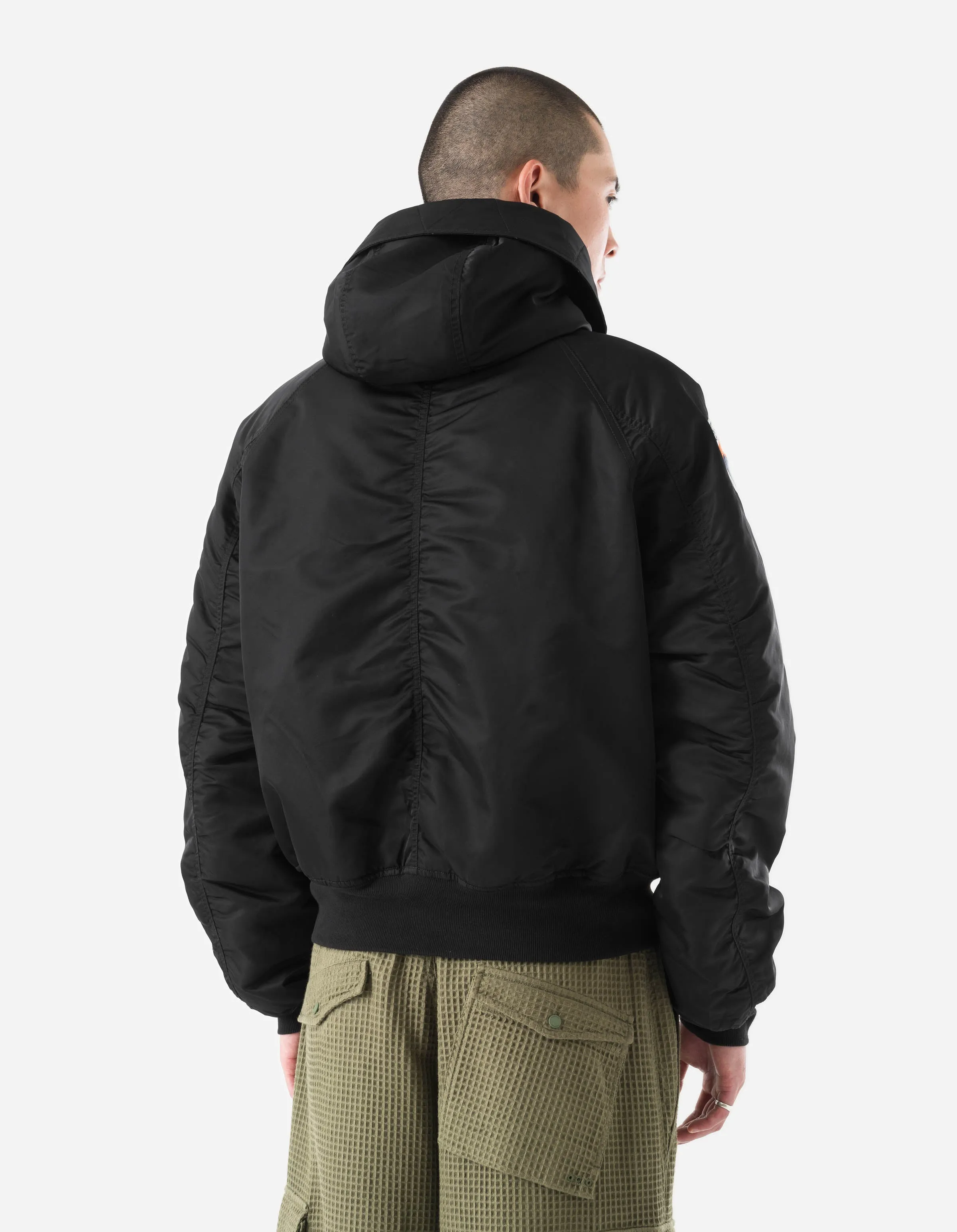 7215 Asym Arctic N2B Parka Black sold by Maharishi product image thumbnail 4