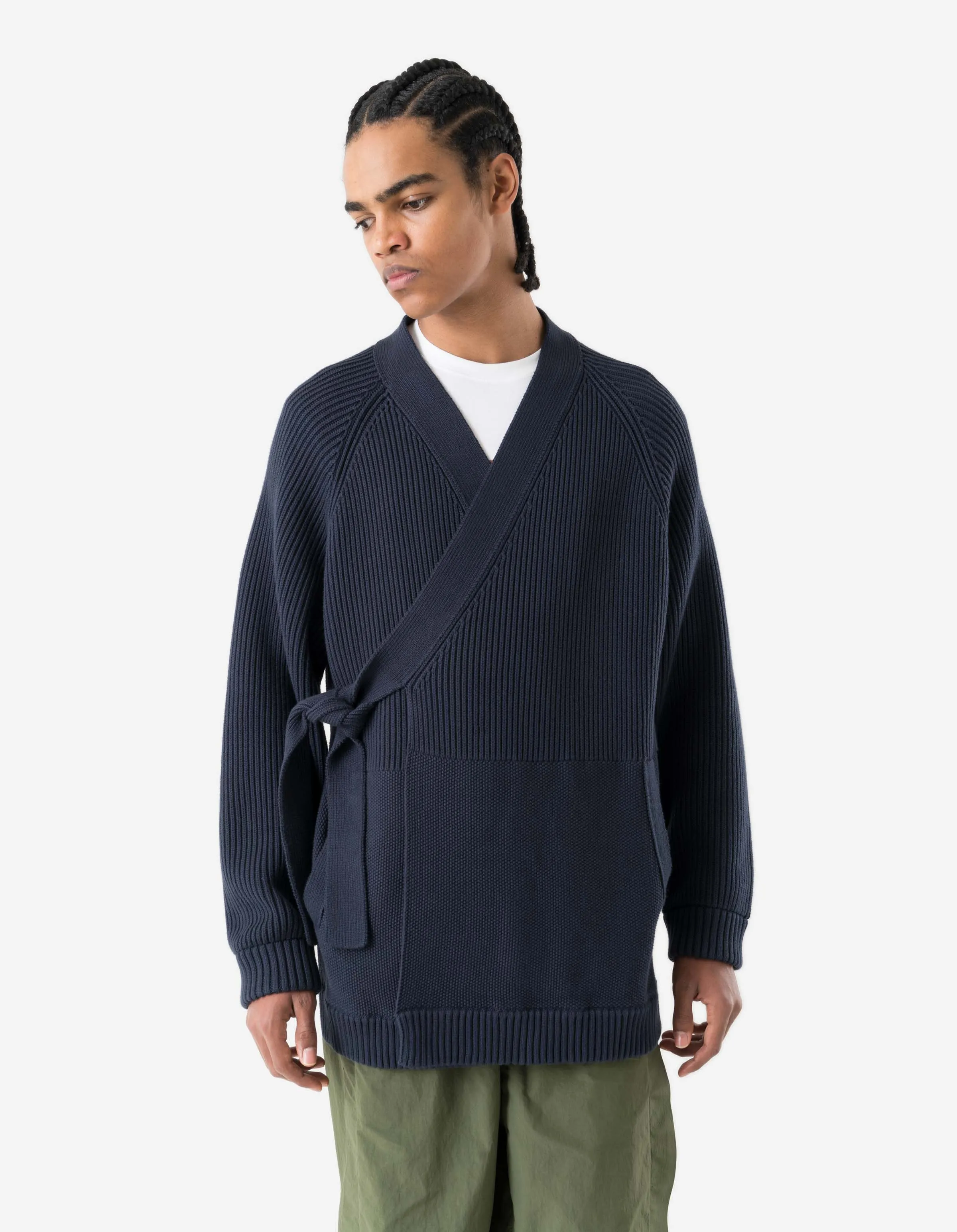 7272 Maharishi Knitted Kimono Navy sold by Maharishi product image thumbnail 2