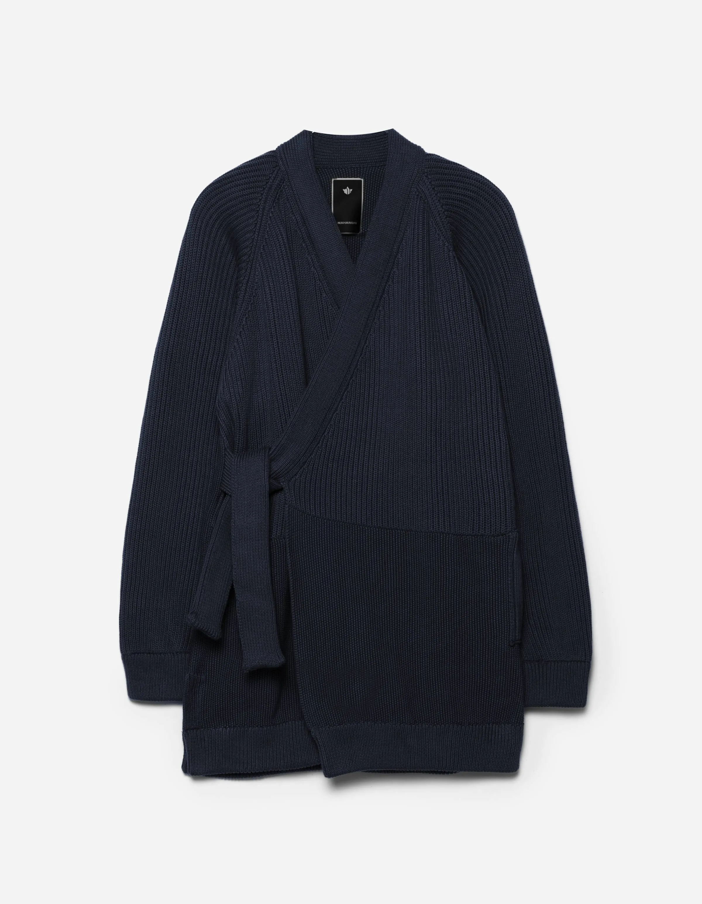 7272 Maharishi Knitted Kimono Navy sold by Maharishi