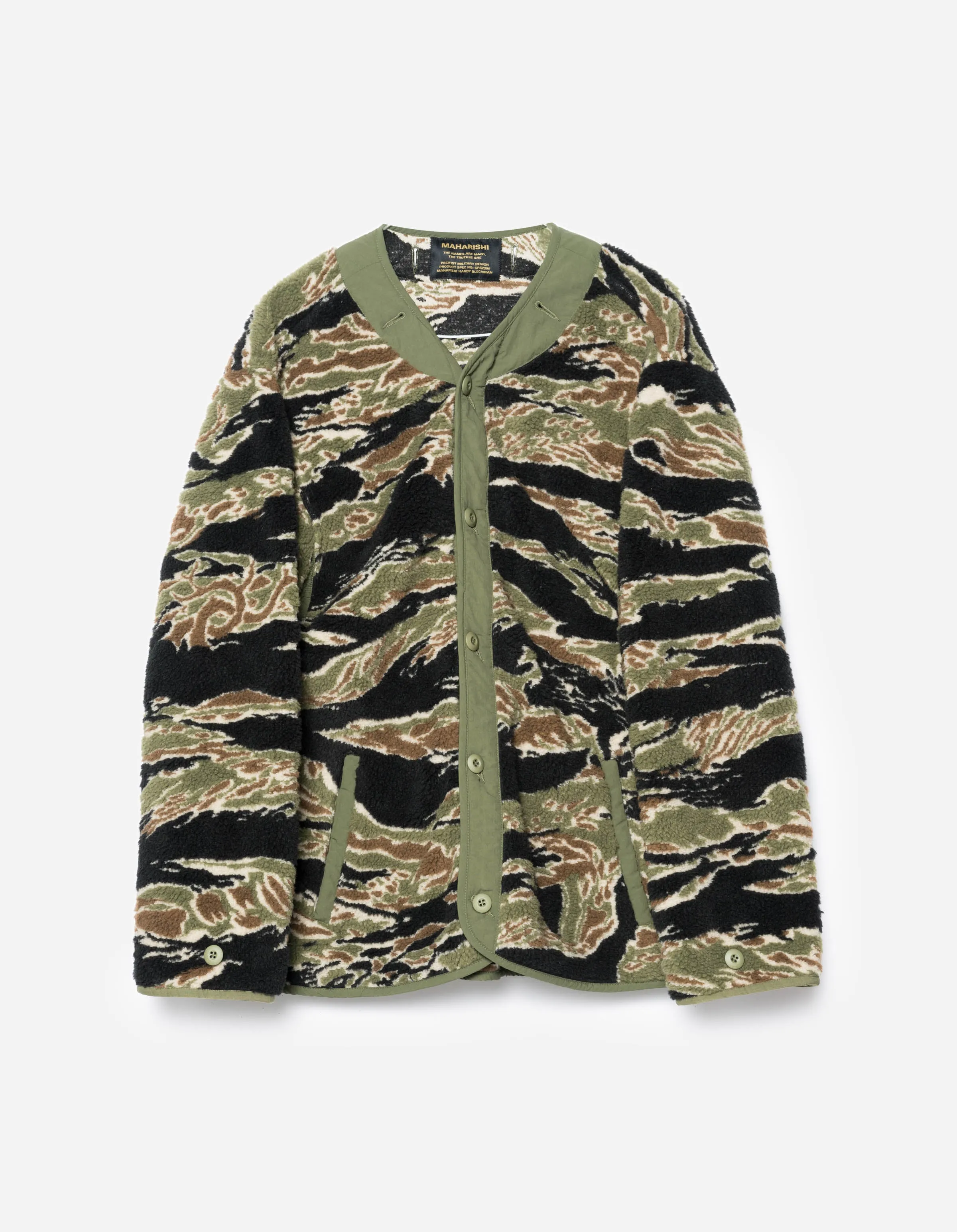 7107 ECWS Cordura® Fishtail Parka + Liner Olive sold by Maharishi product image thumbnail 3