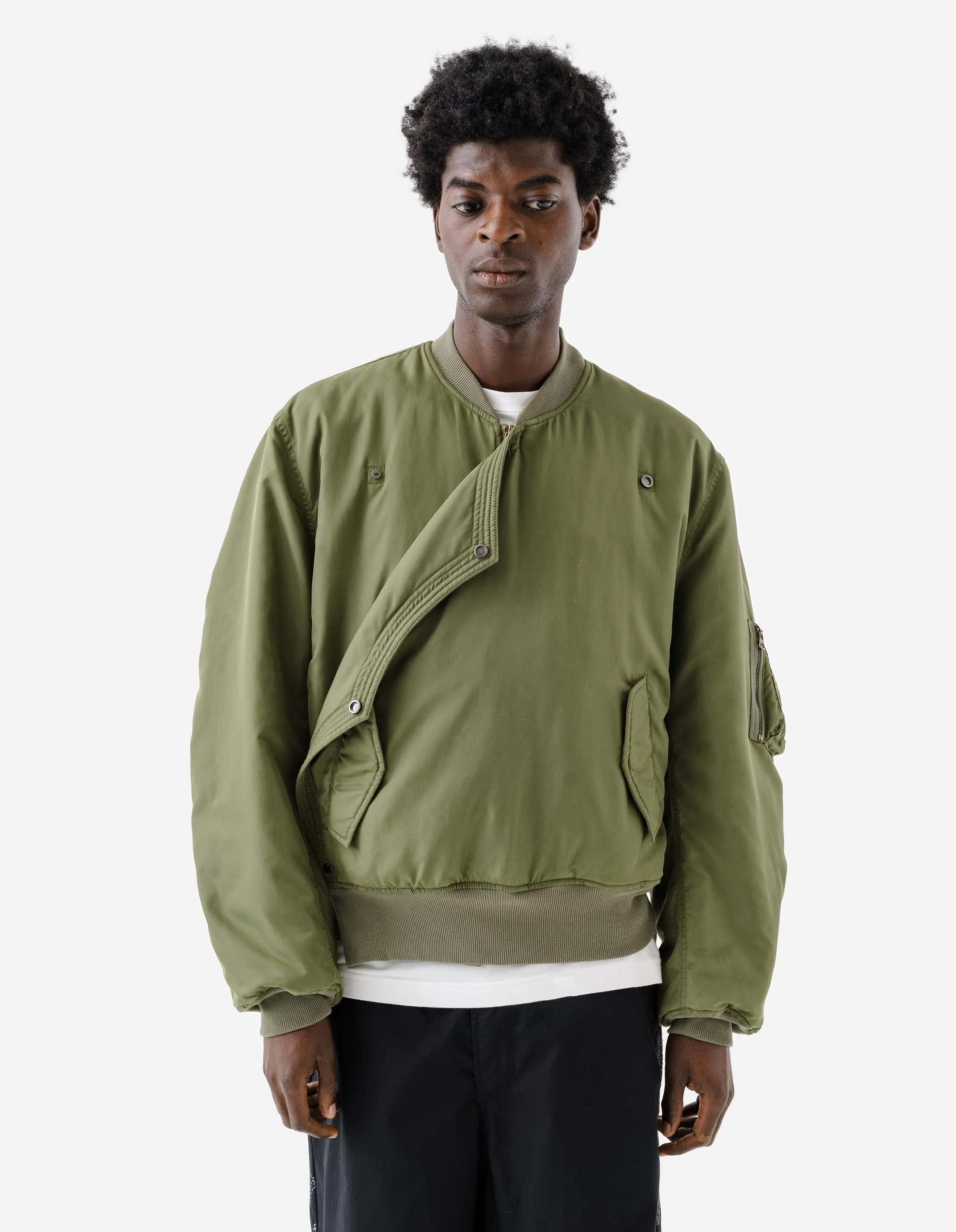 6226 3-Way Monk Flight Jacket Olive OG-107F sold by Maharishi product image thumbnail 4