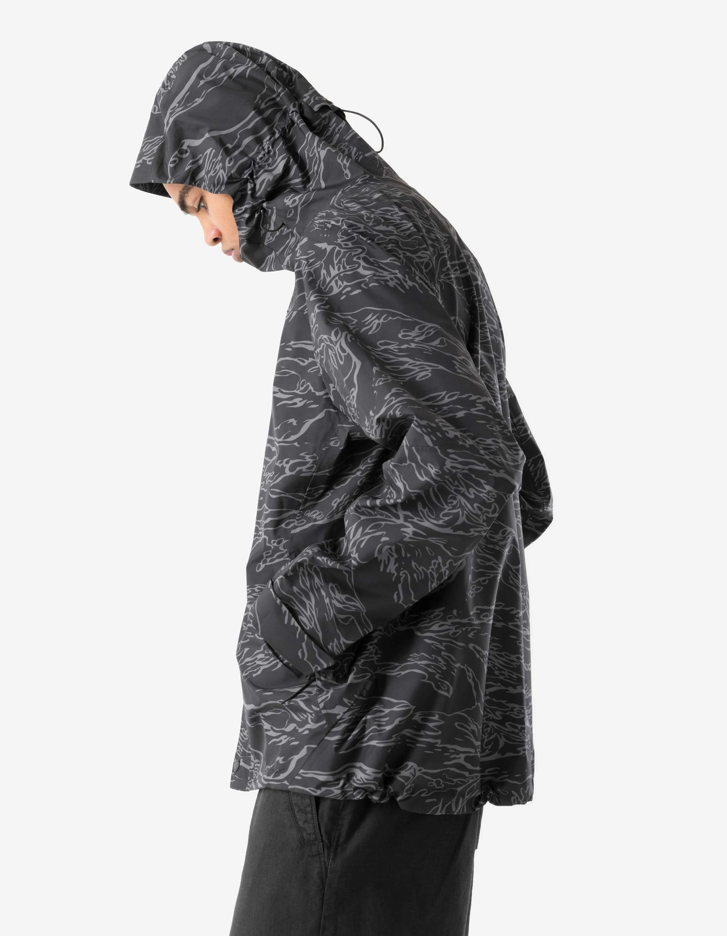 7274 Bonsai Tigerstripe Asym Parka Subdued Night sold by Maharishi product image thumbnail 3