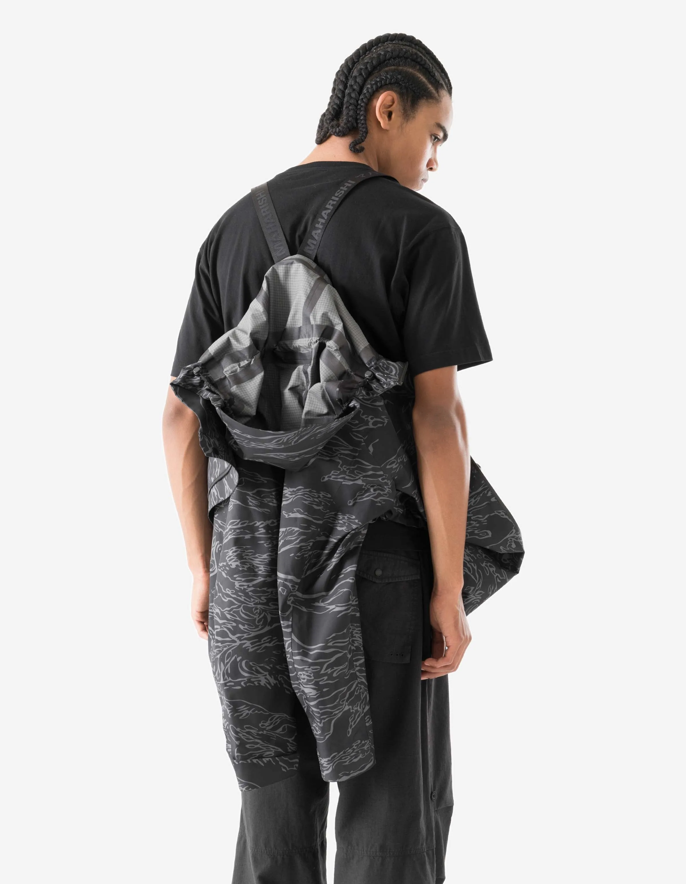 7274 Bonsai Tigerstripe Asym Parka Subdued Night sold by Maharishi product image thumbnail 5