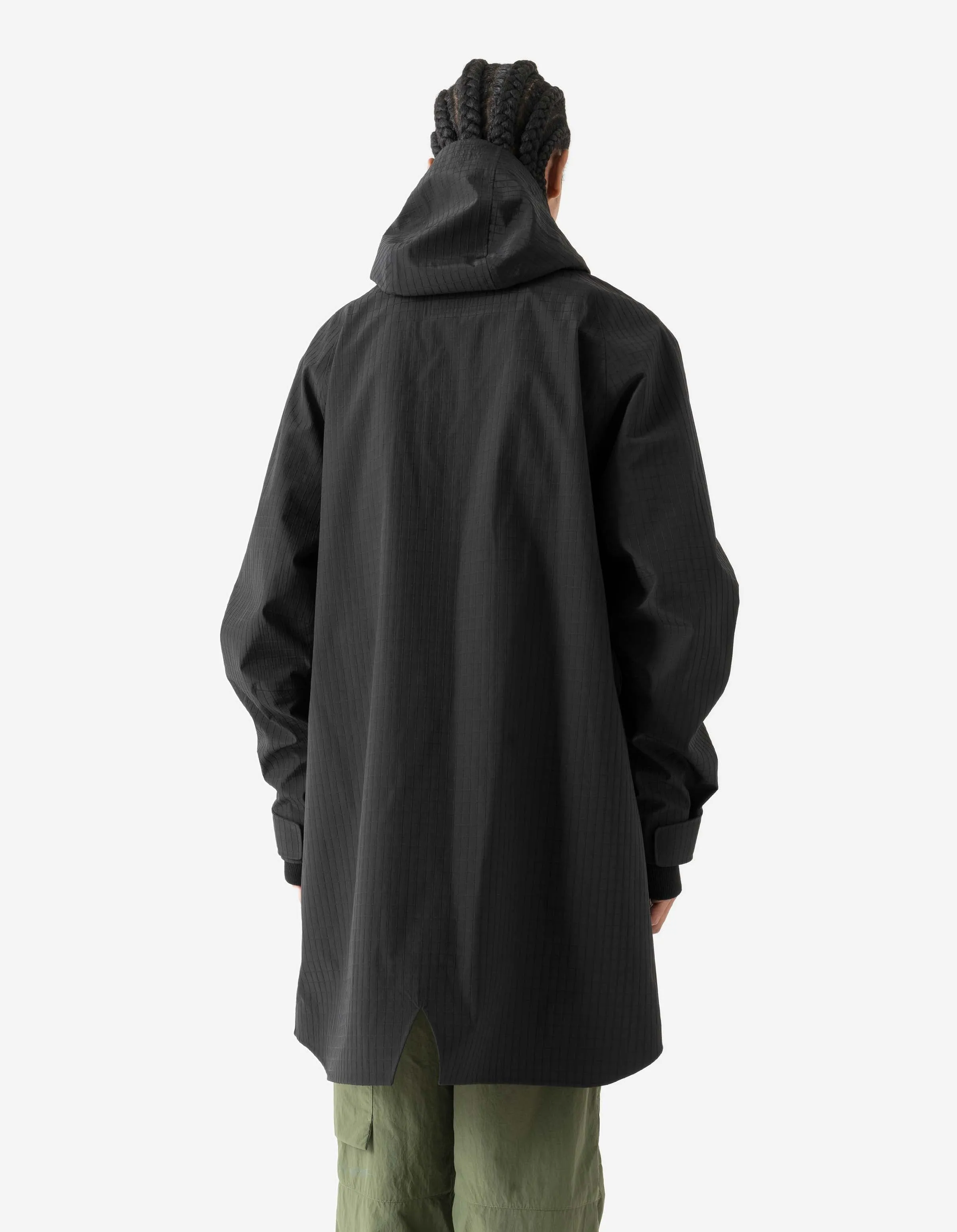 7200 Waterproof Tech Long Parka Black sold by Maharishi product image thumbnail 3