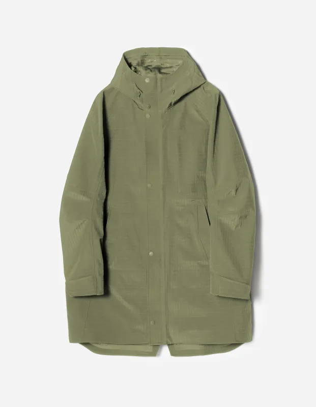 7200 Waterproof Tech Long Parka Olive OG-107F made by Maharishi