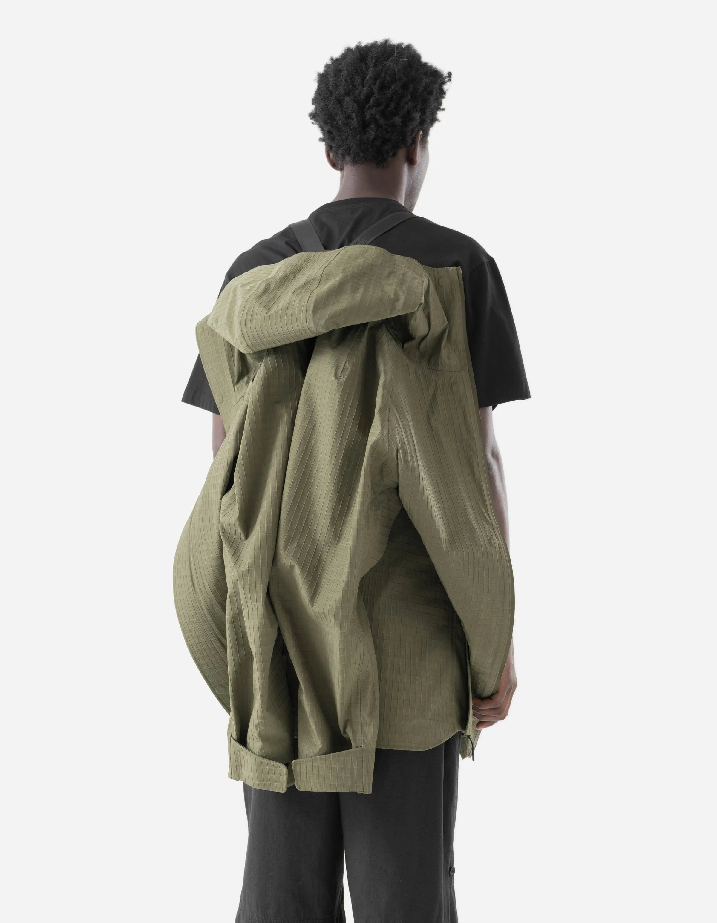 7200 Waterproof Tech Long Parka Olive OG-107F sold by Maharishi product image thumbnail 5