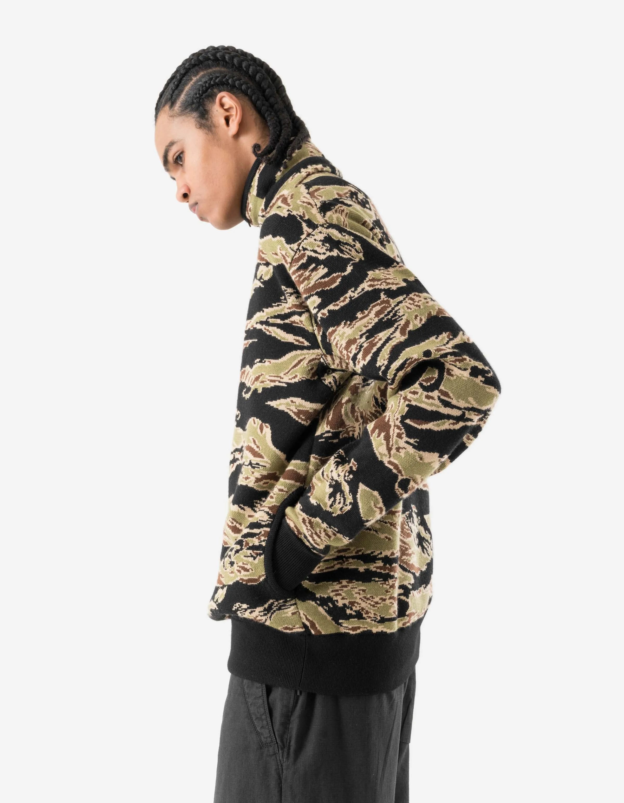 7286 Camo Half Balaclava Knit Woodland sold by Maharishi product image thumbnail 3