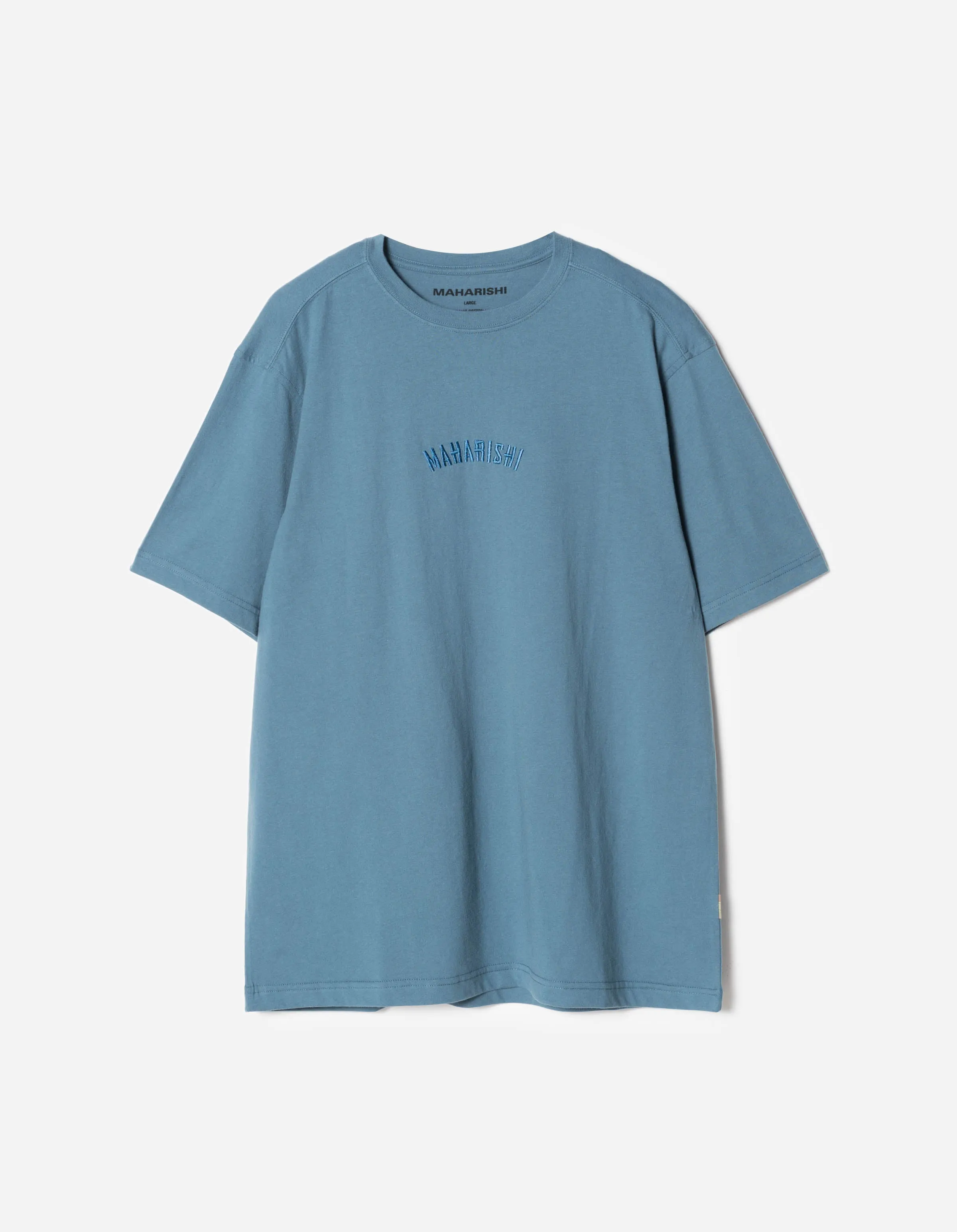 7290 Maharishi Organic S/S T-Shirt Airforce Blue sold by Maharishi