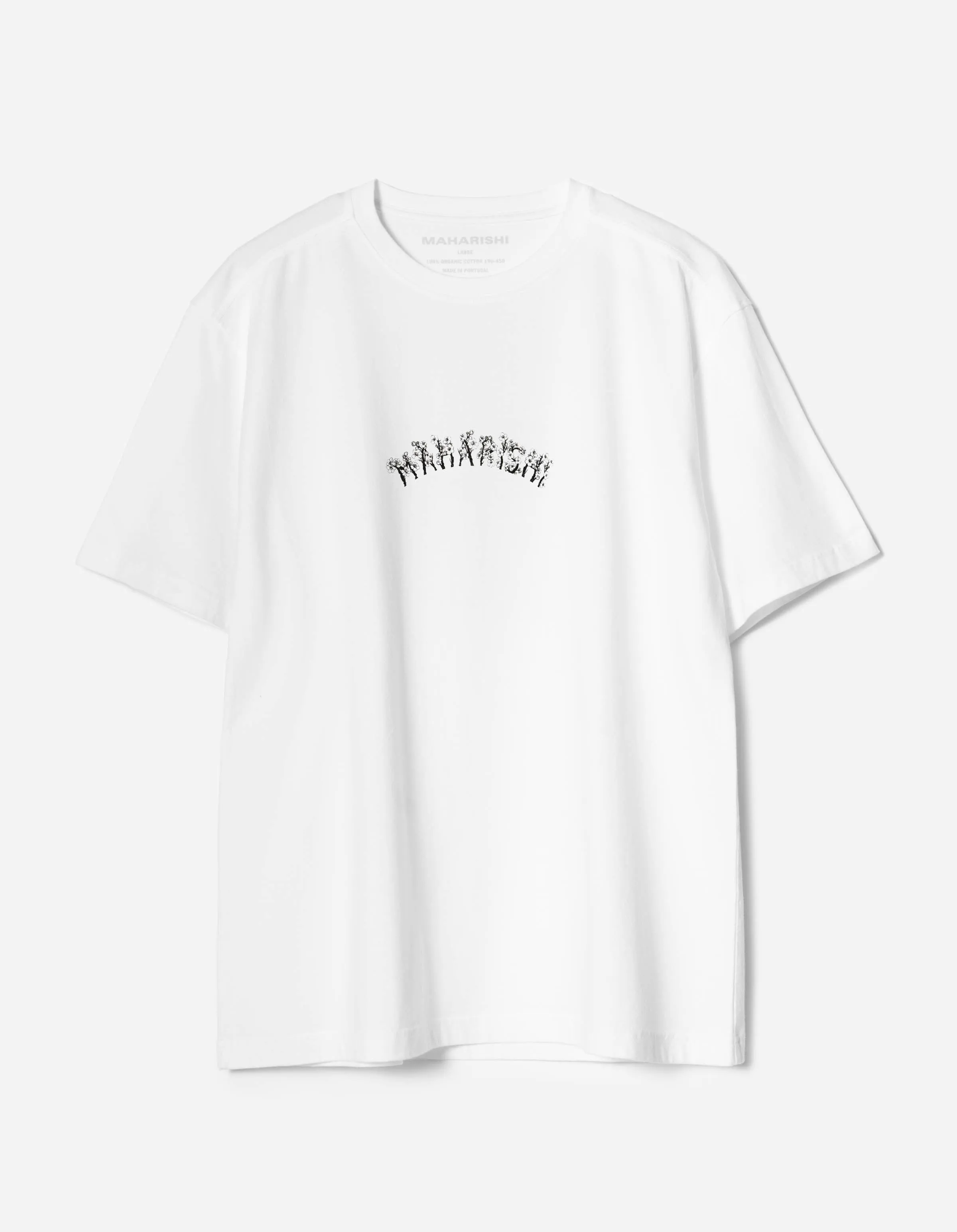 7391 Sakura S/S T-Shirt White sold by Maharishi