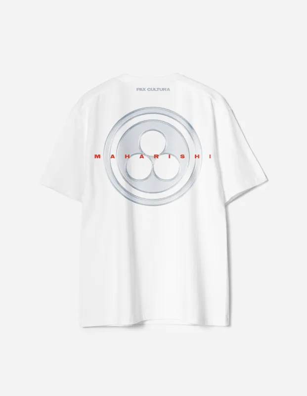 7372 Pax Cultura S/S T-Shirt White made by Maharishi