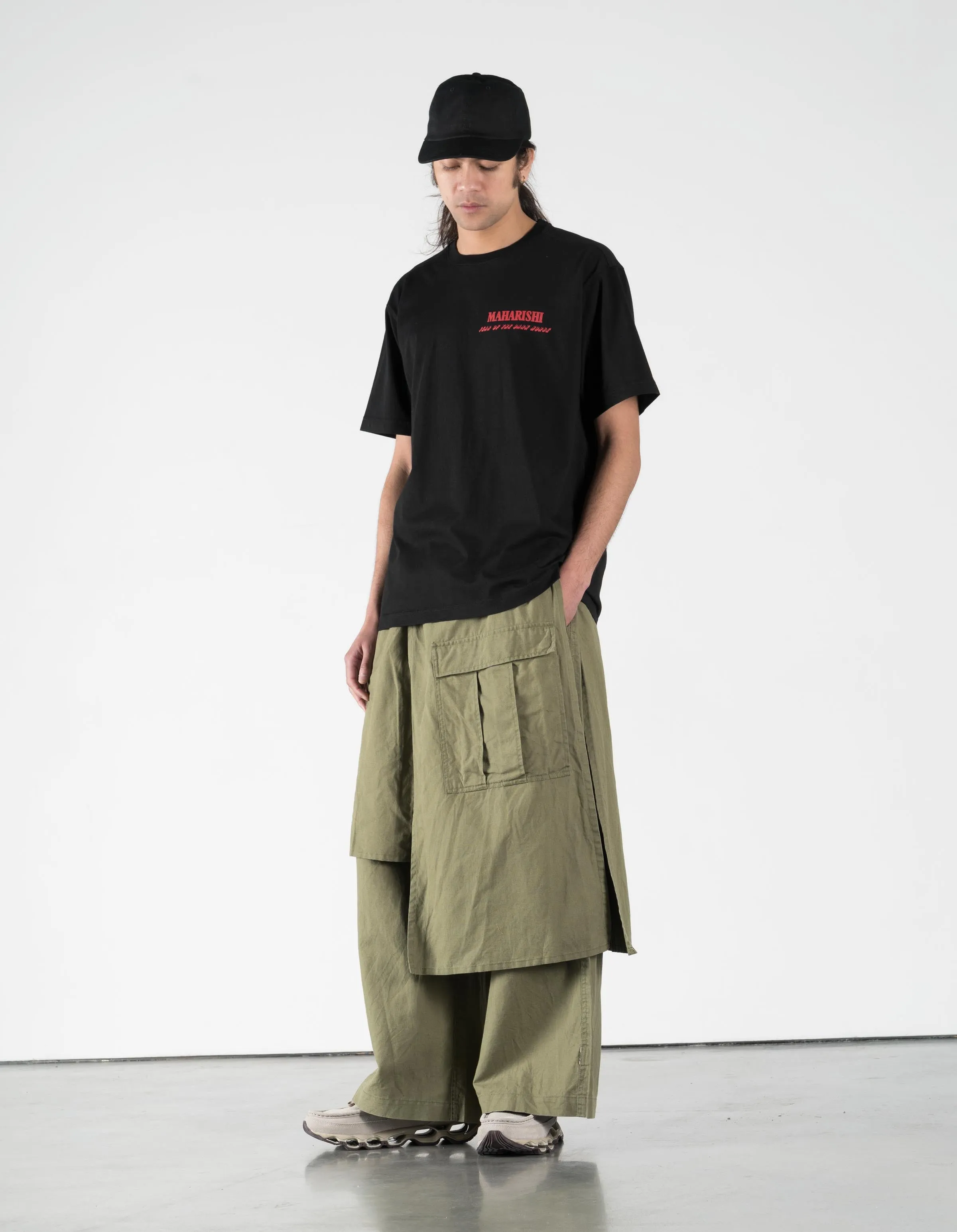 7463 Year of the Dark Horse S/S T-Shirt Black sold by Maharishi product image thumbnail 2