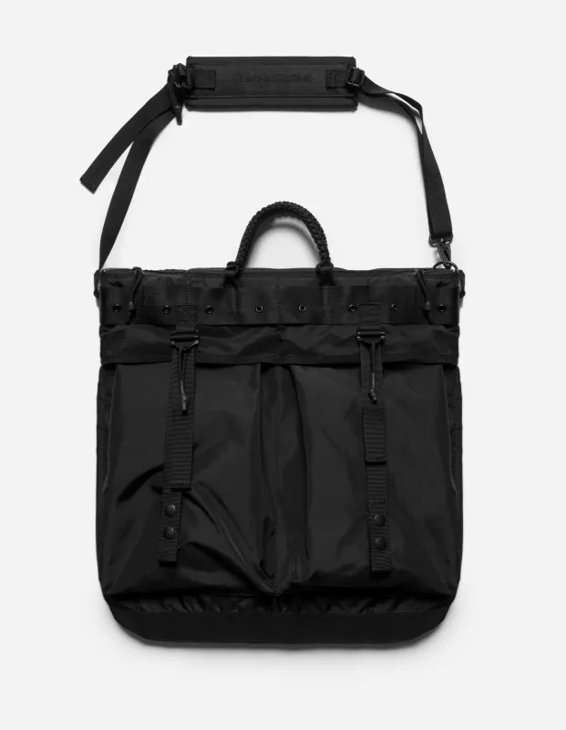 1112 Maha M.A.L.I.C.E. Day Carry Bag Black made by Maharishi