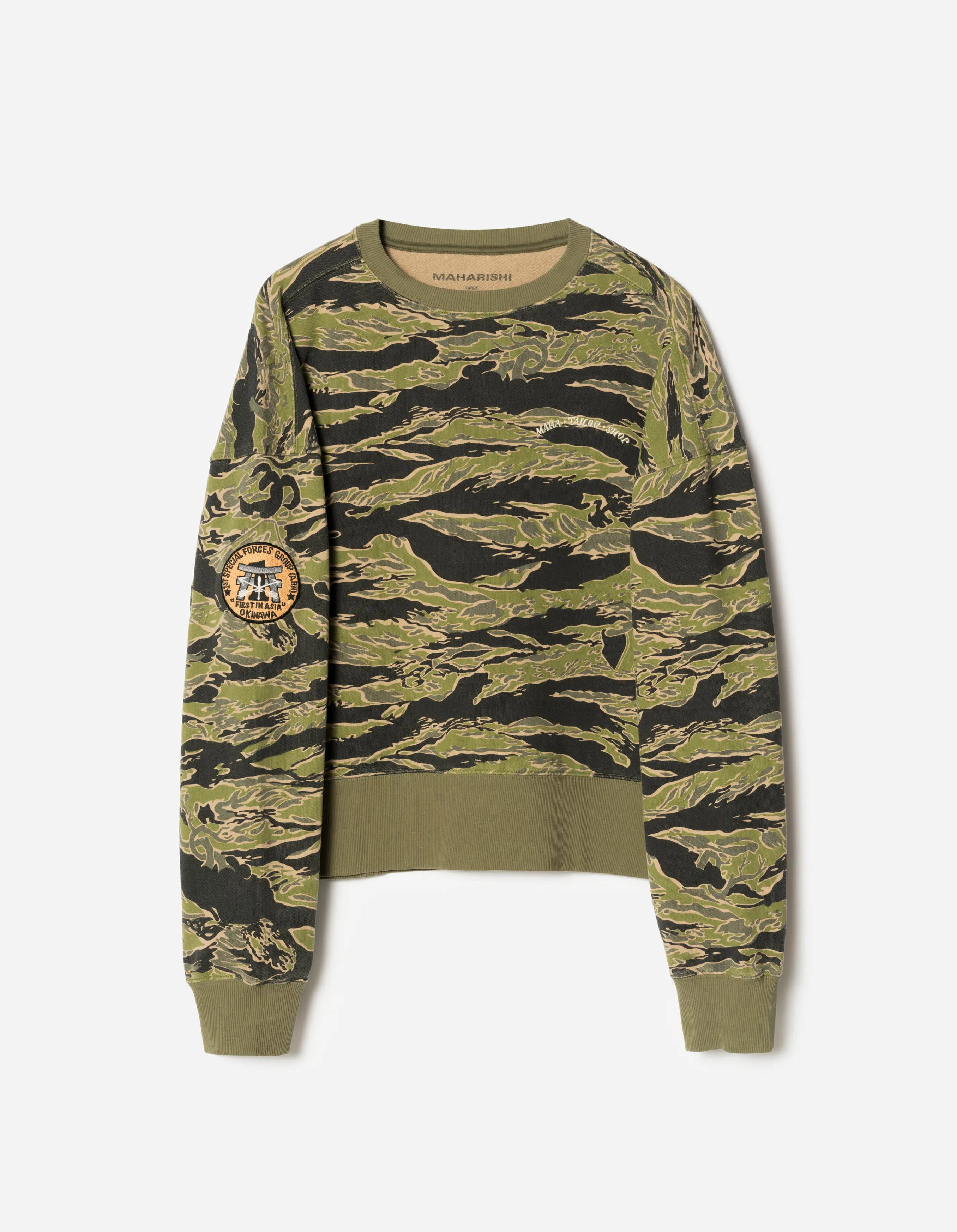 7245 Okinawa Vintage Crew Sweat John Wayne Colourway sold by Maharishi product image thumbnail 2