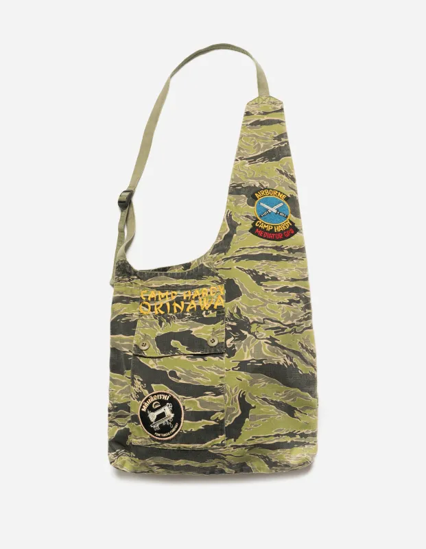 7267 Camp Hardy Okinawa Sling Bag John Wayne Colourway made by Maharishi