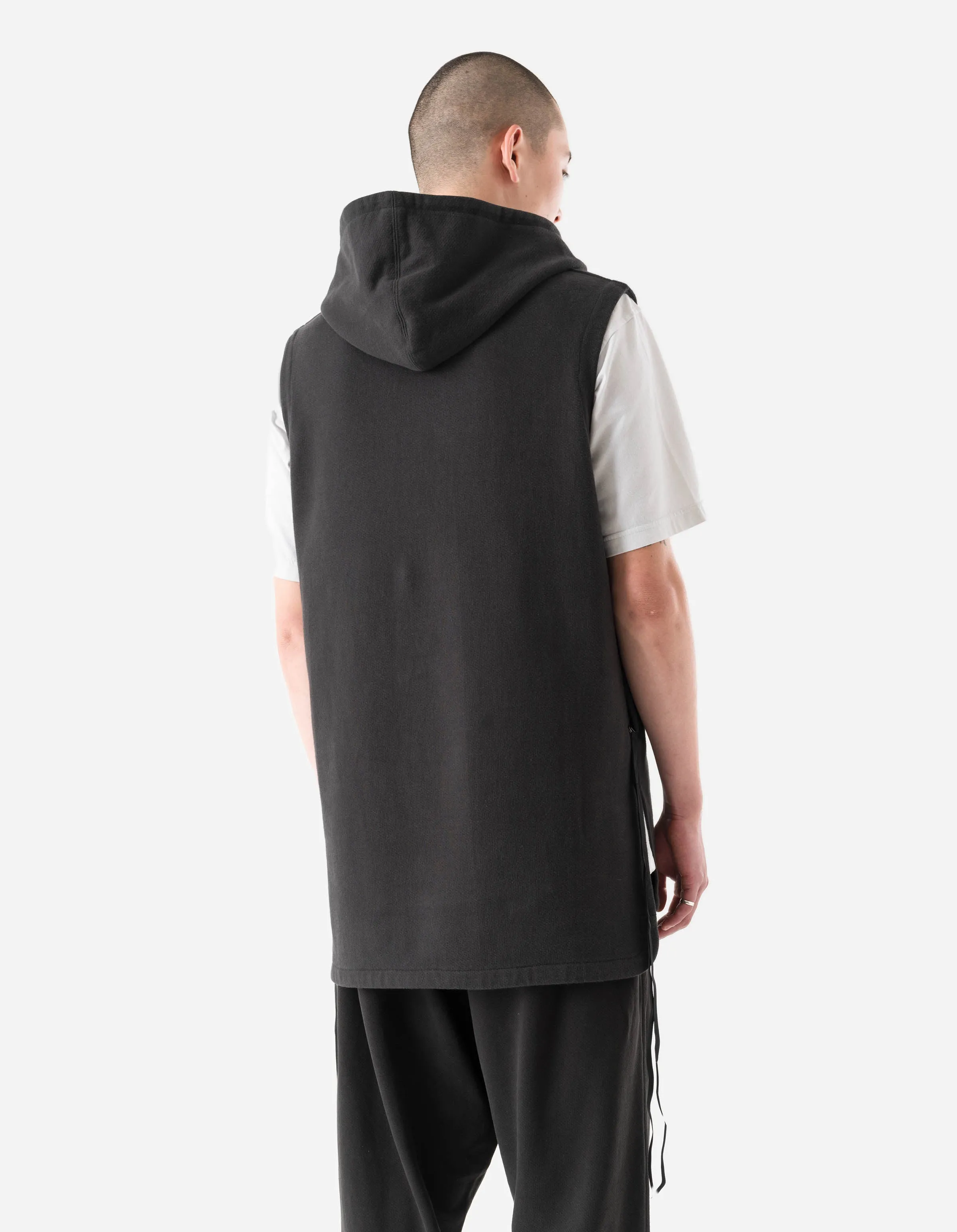 7270 Hooded Prayer Gilet Black sold by Maharishi product image thumbnail 5