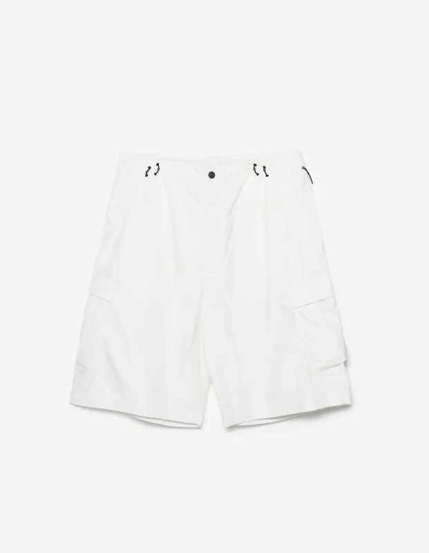 7385 Oversized Cargo Snoshorts® White made by Maharishi