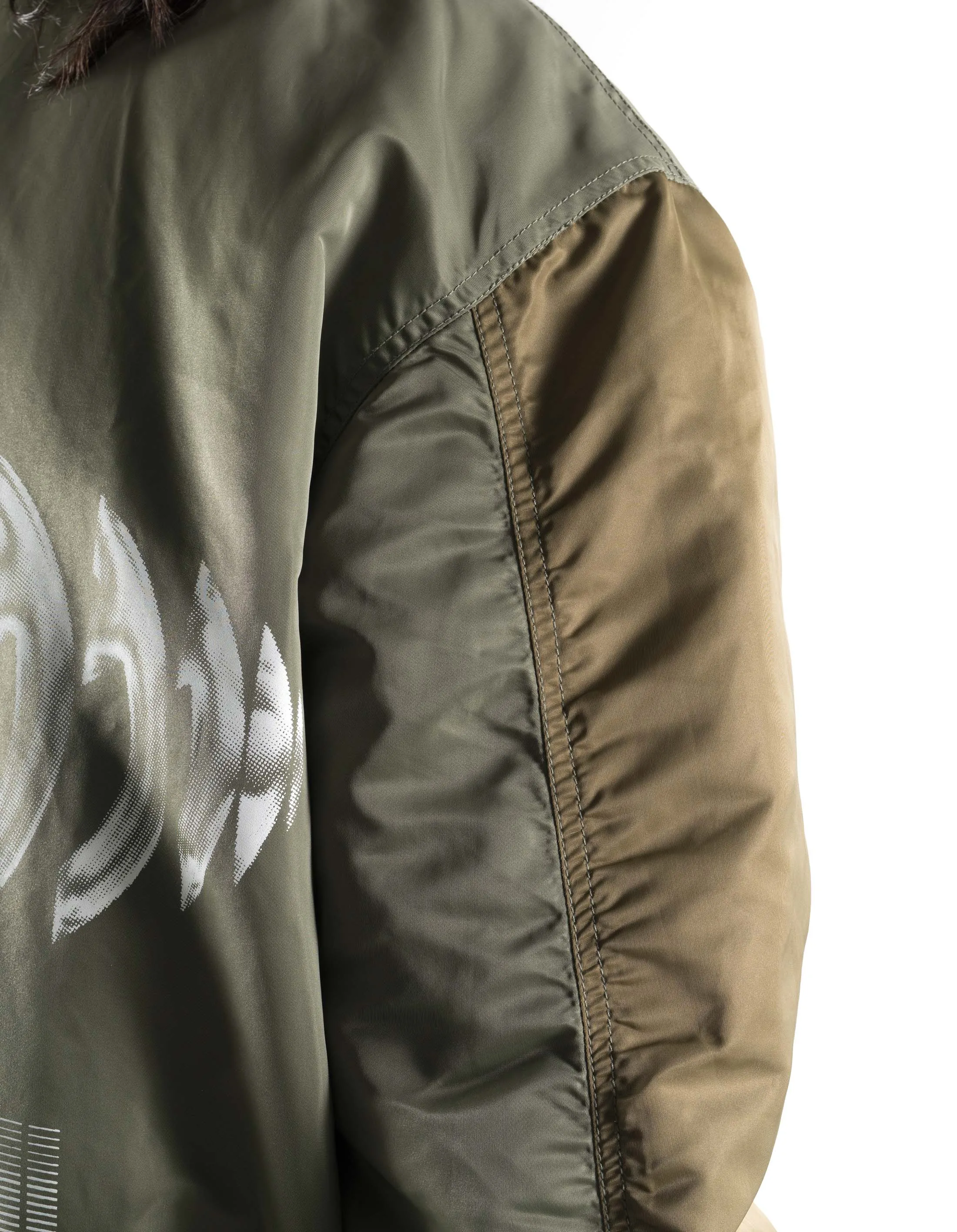 7367 Maha Peace Rally MA2 Jacket Olive/Khaki sold by Maharishi product image thumbnail 5