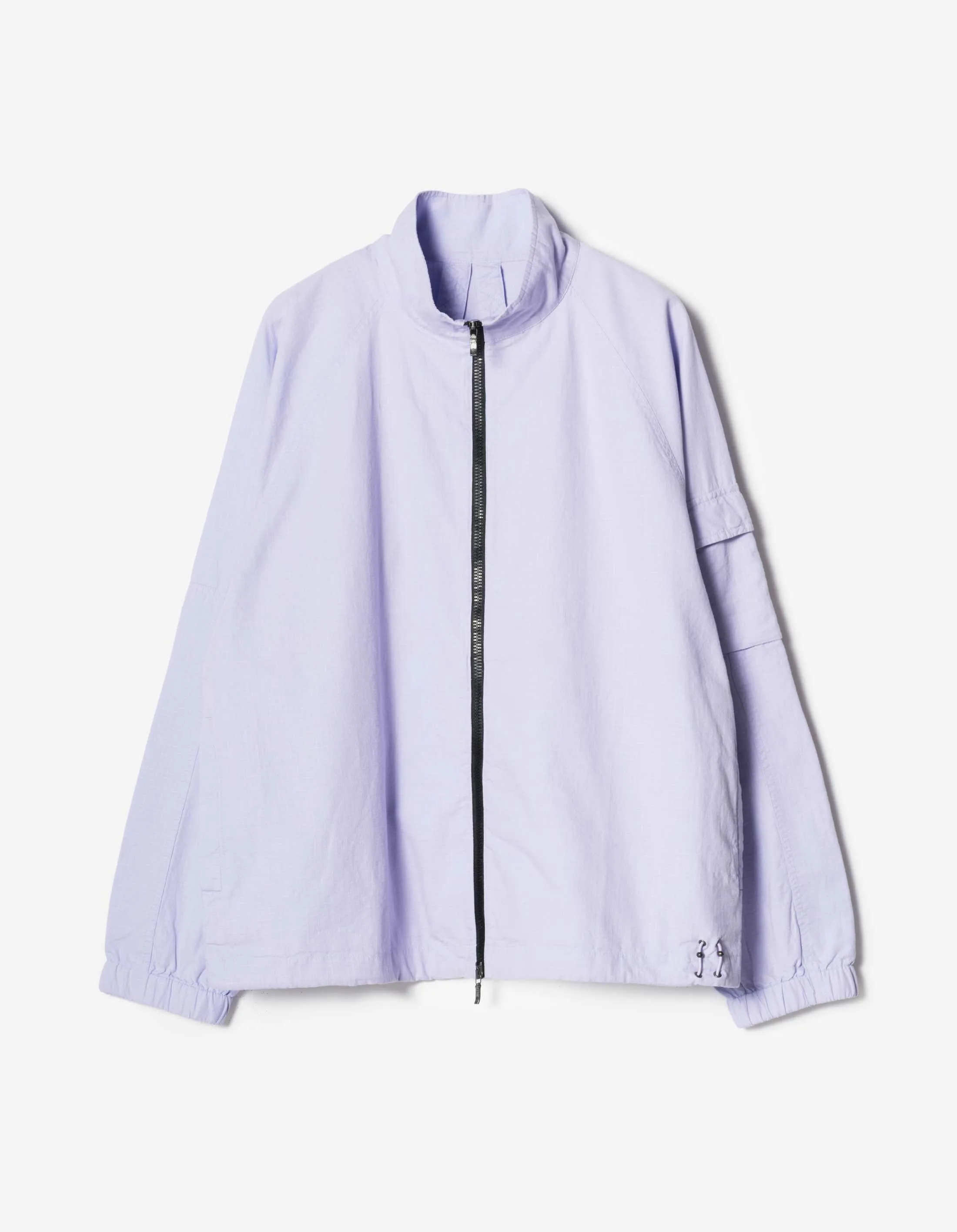 7740 Hemp Ripstop Track Jacket Lavender sold by Maharishi