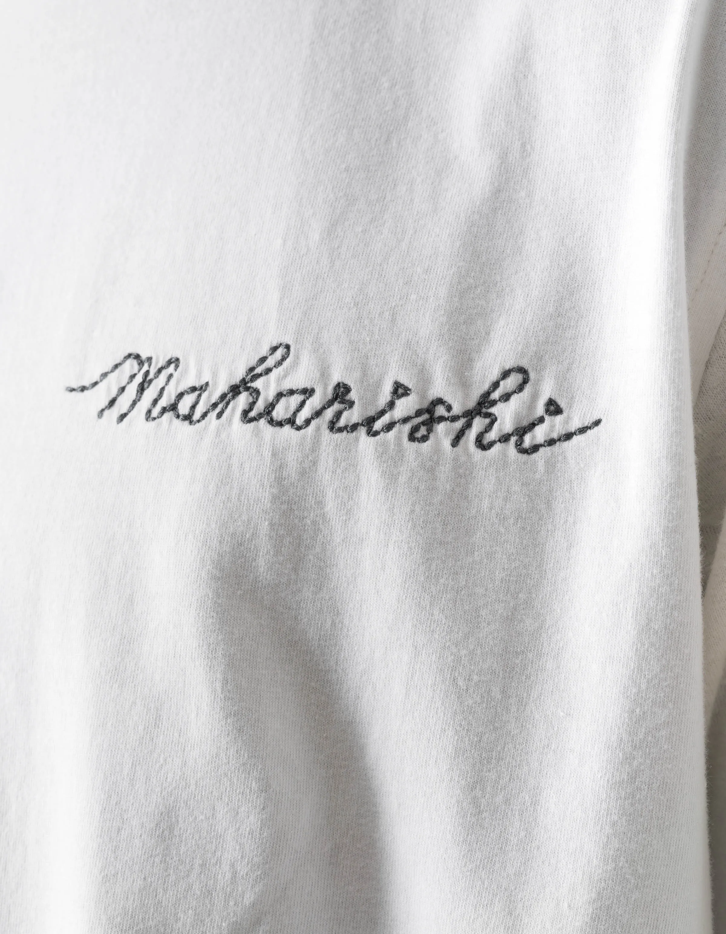 7586 Sashiko S/S T-Shirt White sold by Maharishi product image thumbnail 3
