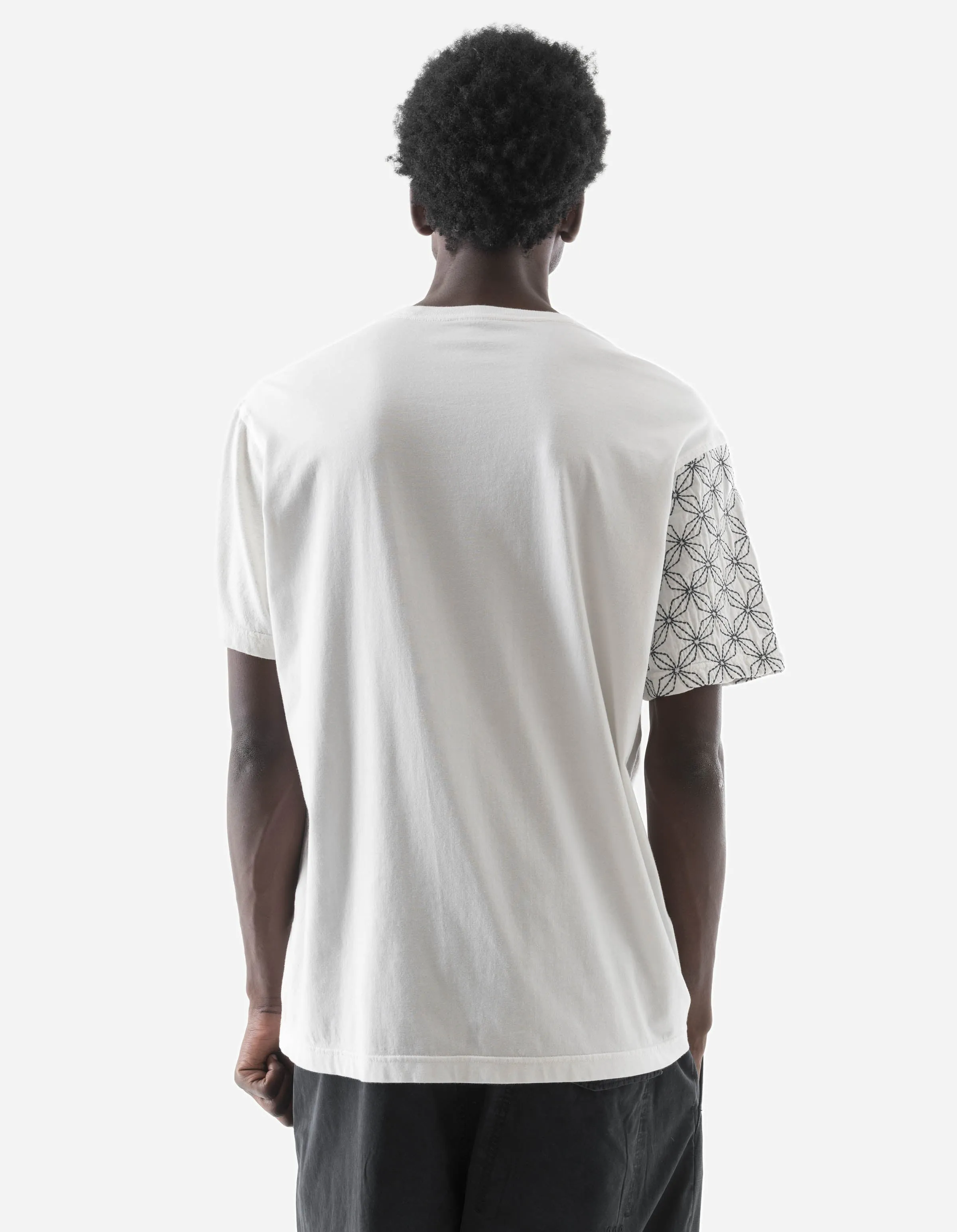 7586 Sashiko S/S T-Shirt White sold by Maharishi product image thumbnail 5