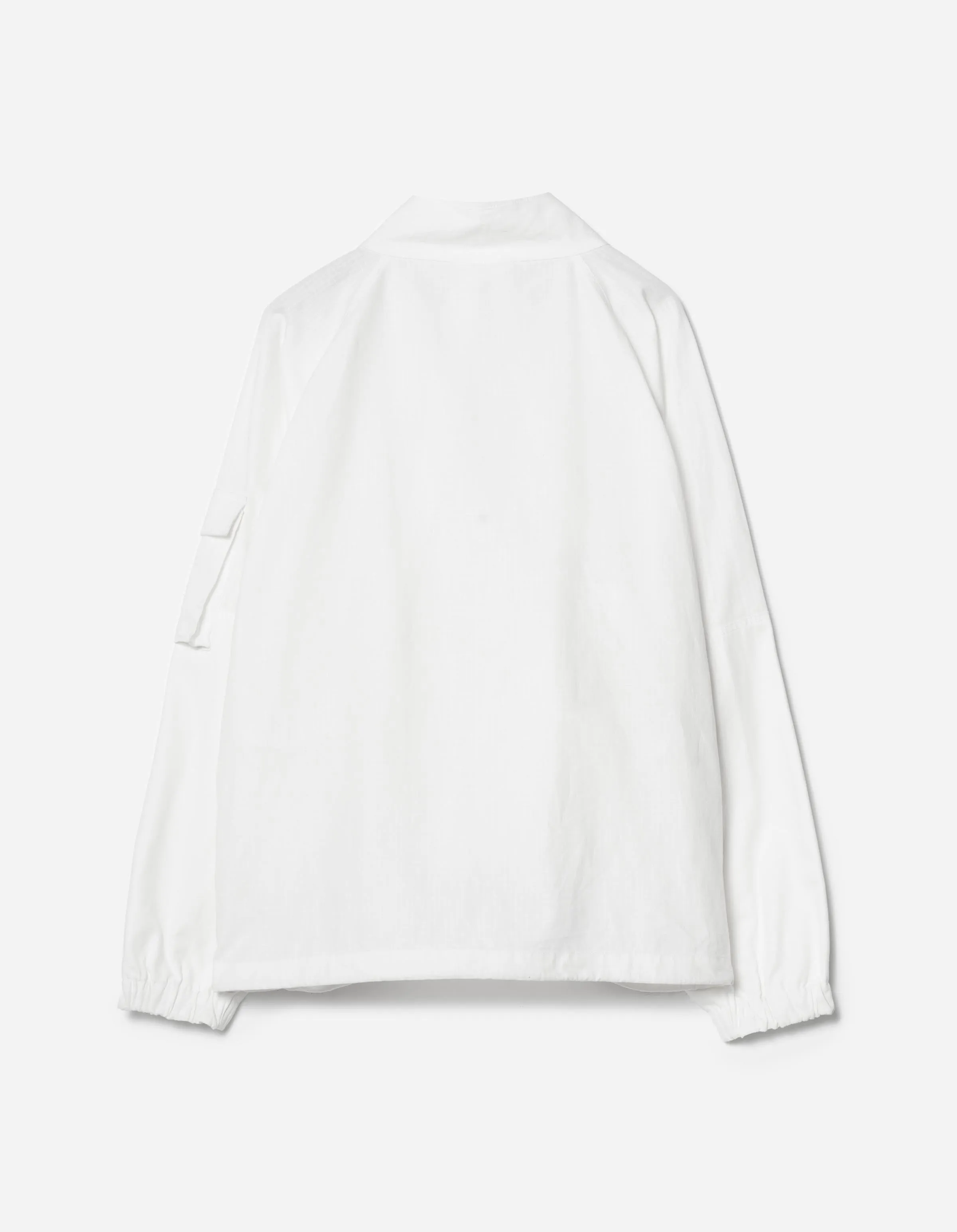 7566 Hemp Ripstop Track Jacket White sold by Maharishi product image thumbnail 2