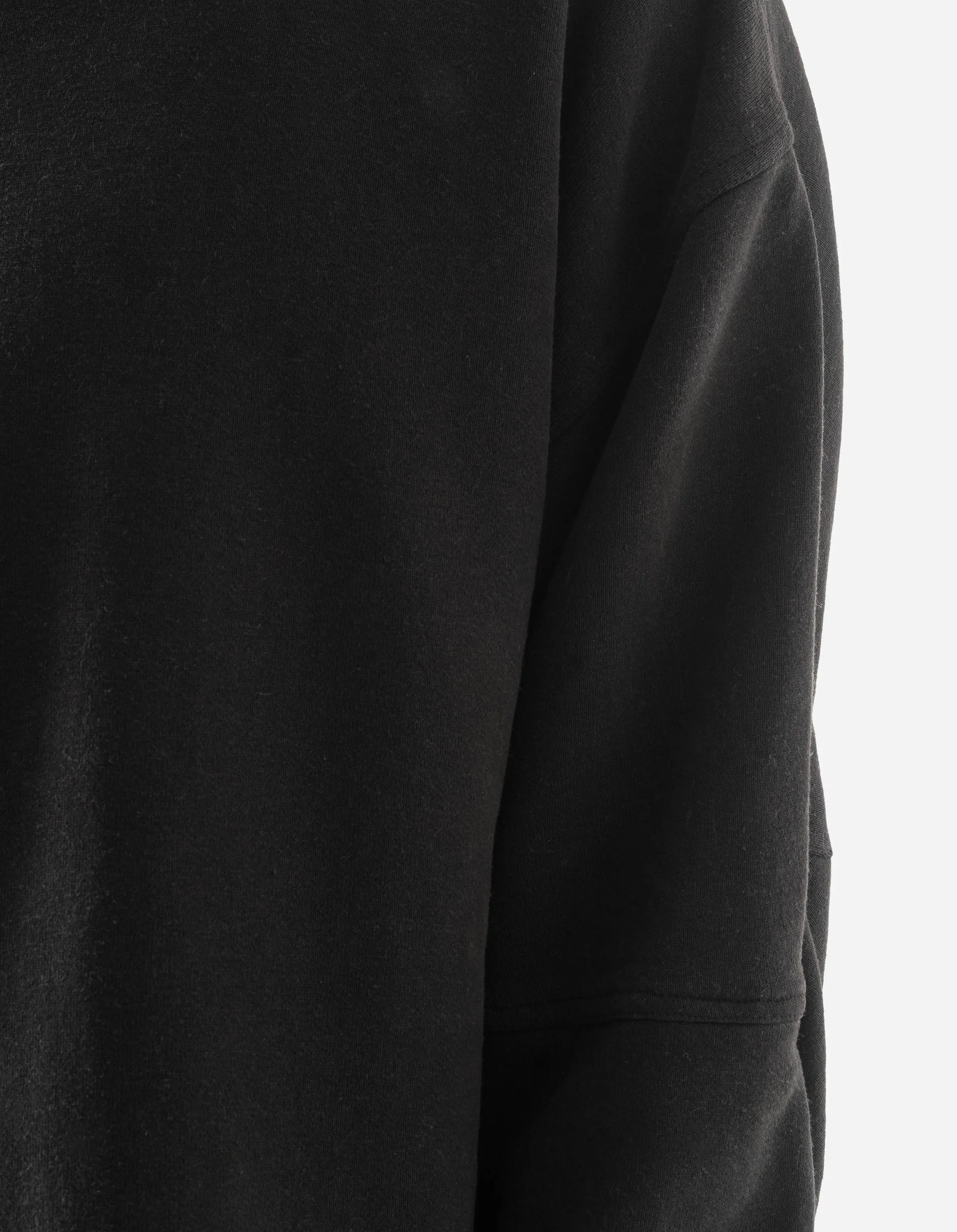 7565 Hemp Cotton Kurta Crew Sweat Black sold by Maharishi product image thumbnail 3